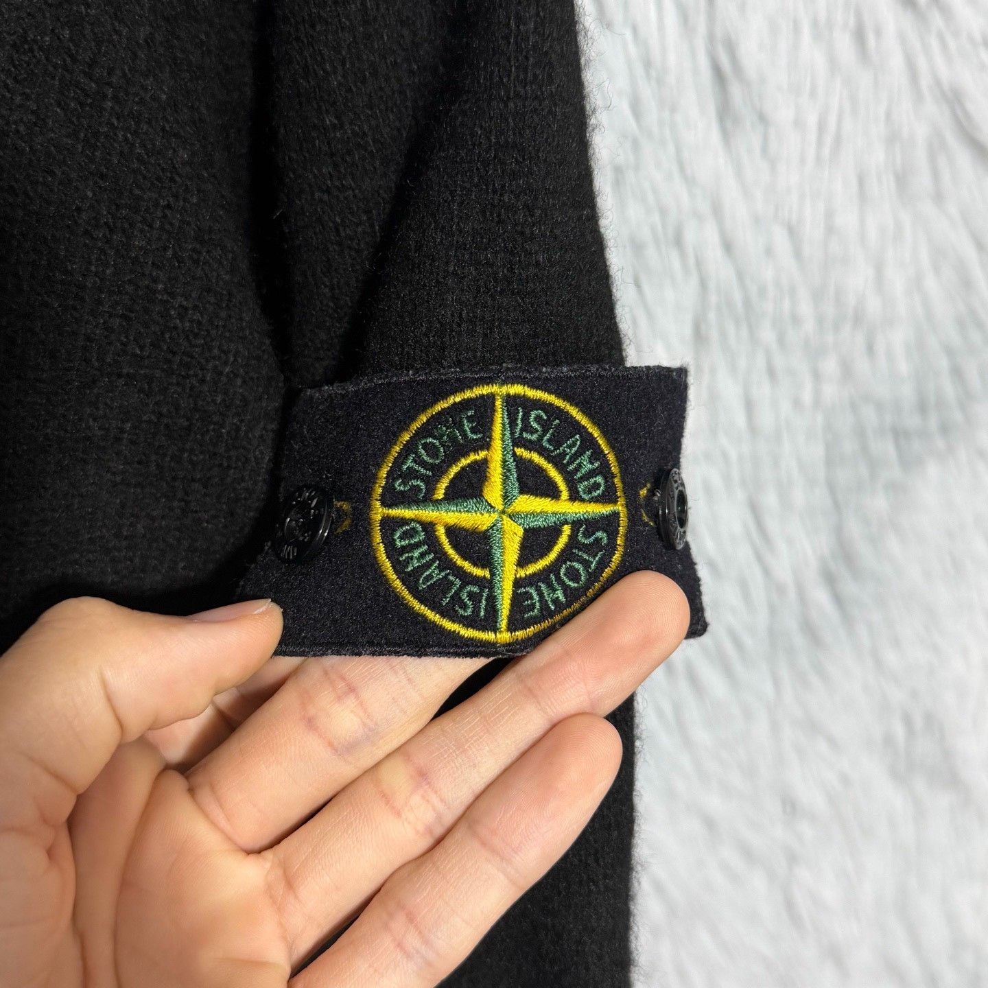 Stone Island Stone Island Round Neck Knit Sweater Size US L / EU 52-54 / 3 - 4 Thumbnail