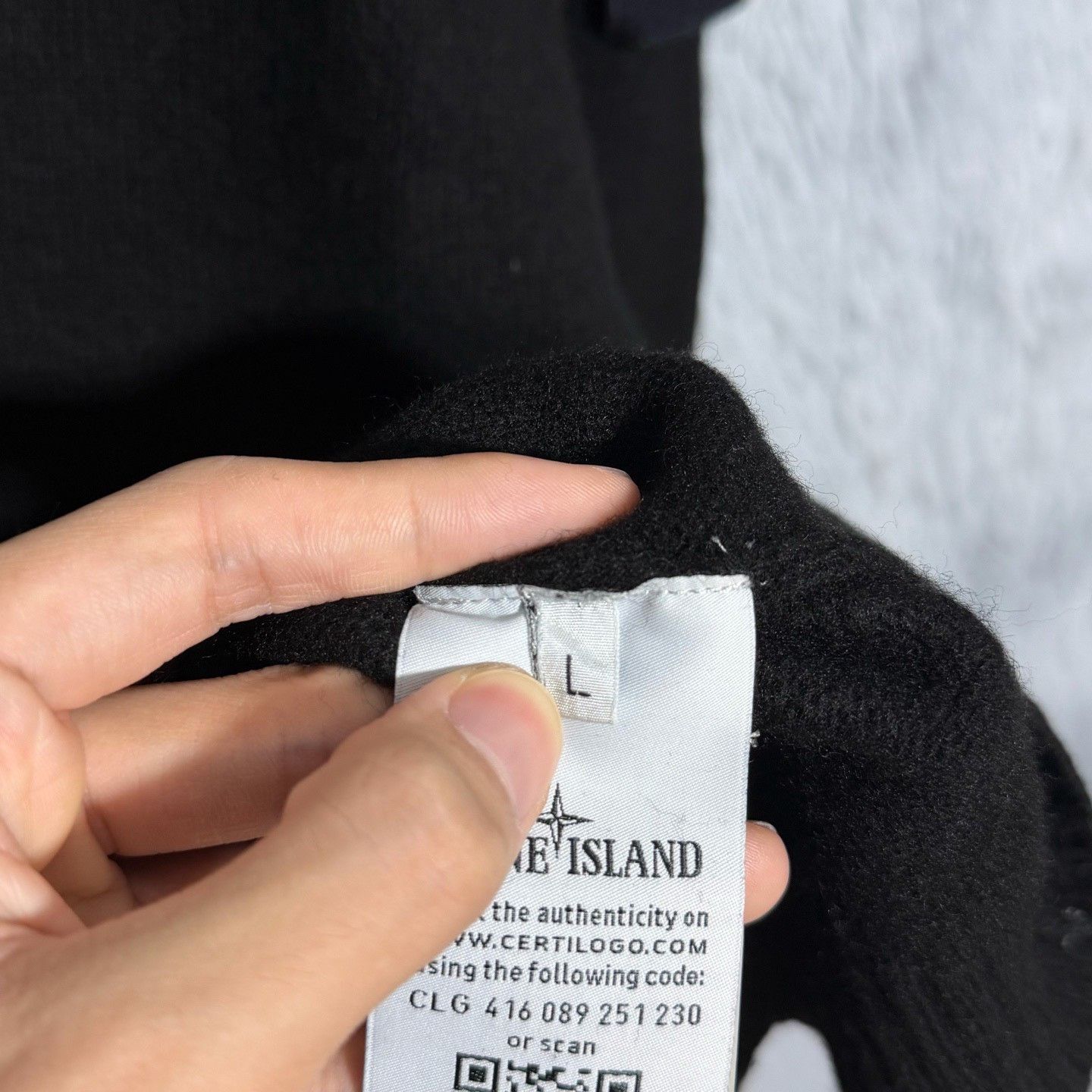 Stone Island Stone Island Round Neck Knit Sweater Size US L / EU 52-54 / 3 - 6 Thumbnail