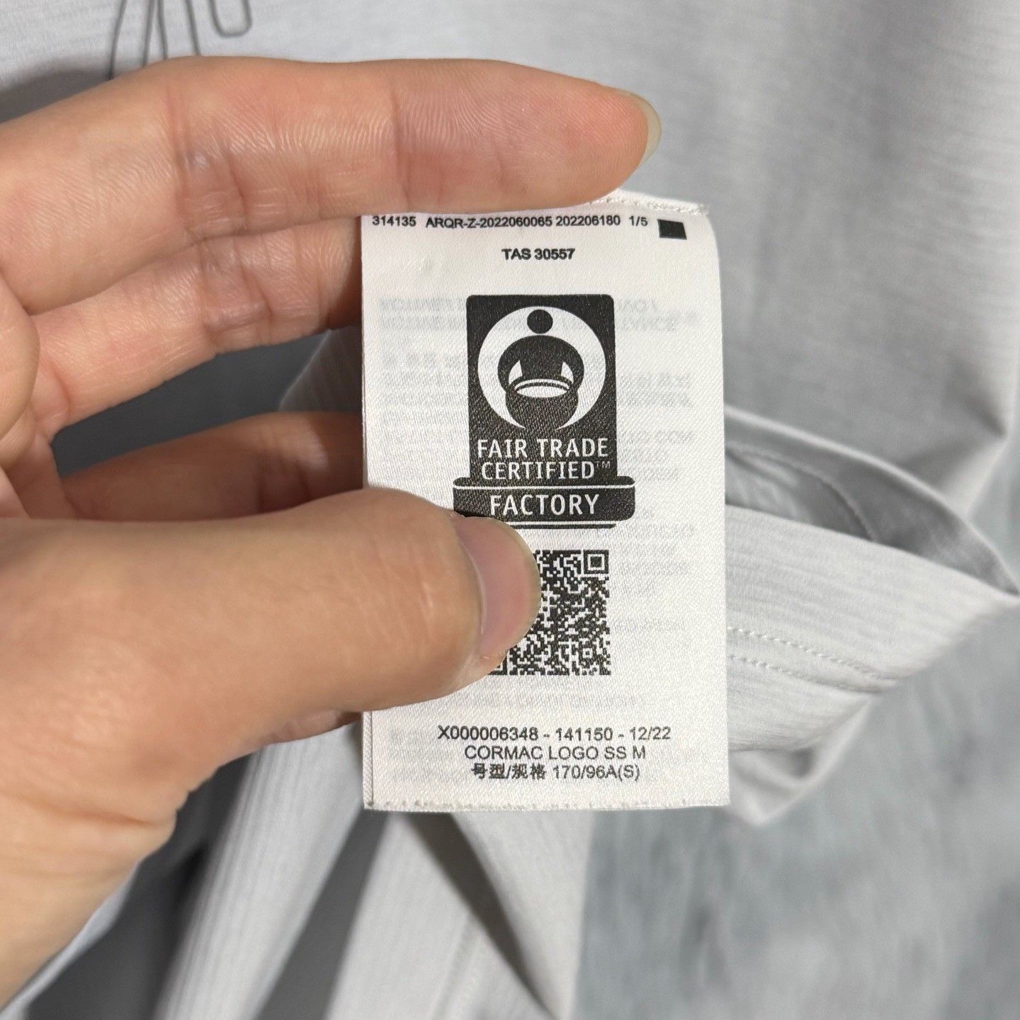 Arc'teryx Arcteryx Cormac Chest Logo Quick-Dry T-Shirt Size US S / EU 44-46 / 1 - 5 Thumbnail
