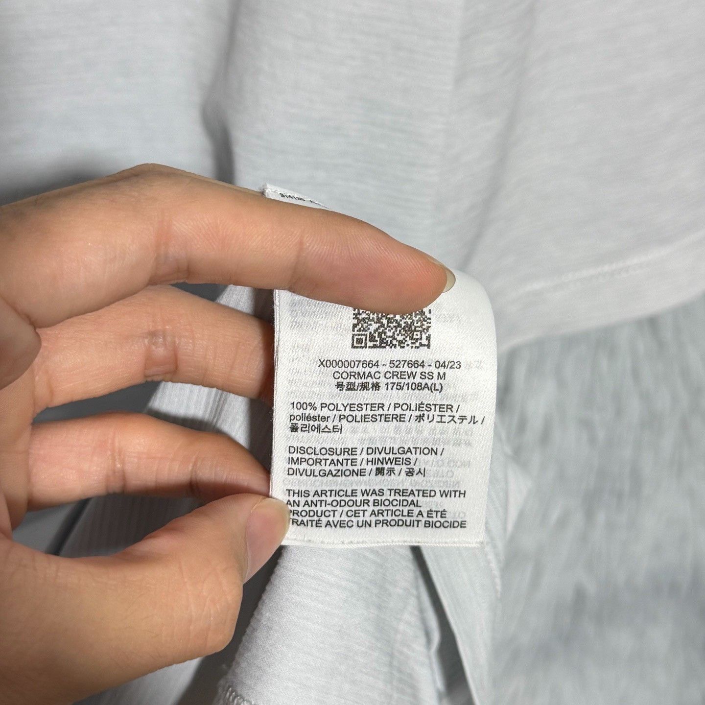 Arc'teryx Arcteryx Cormac Logo Quick-Dry Short-Sleeve Size US L / EU 52-54 / 3 - 6 Thumbnail