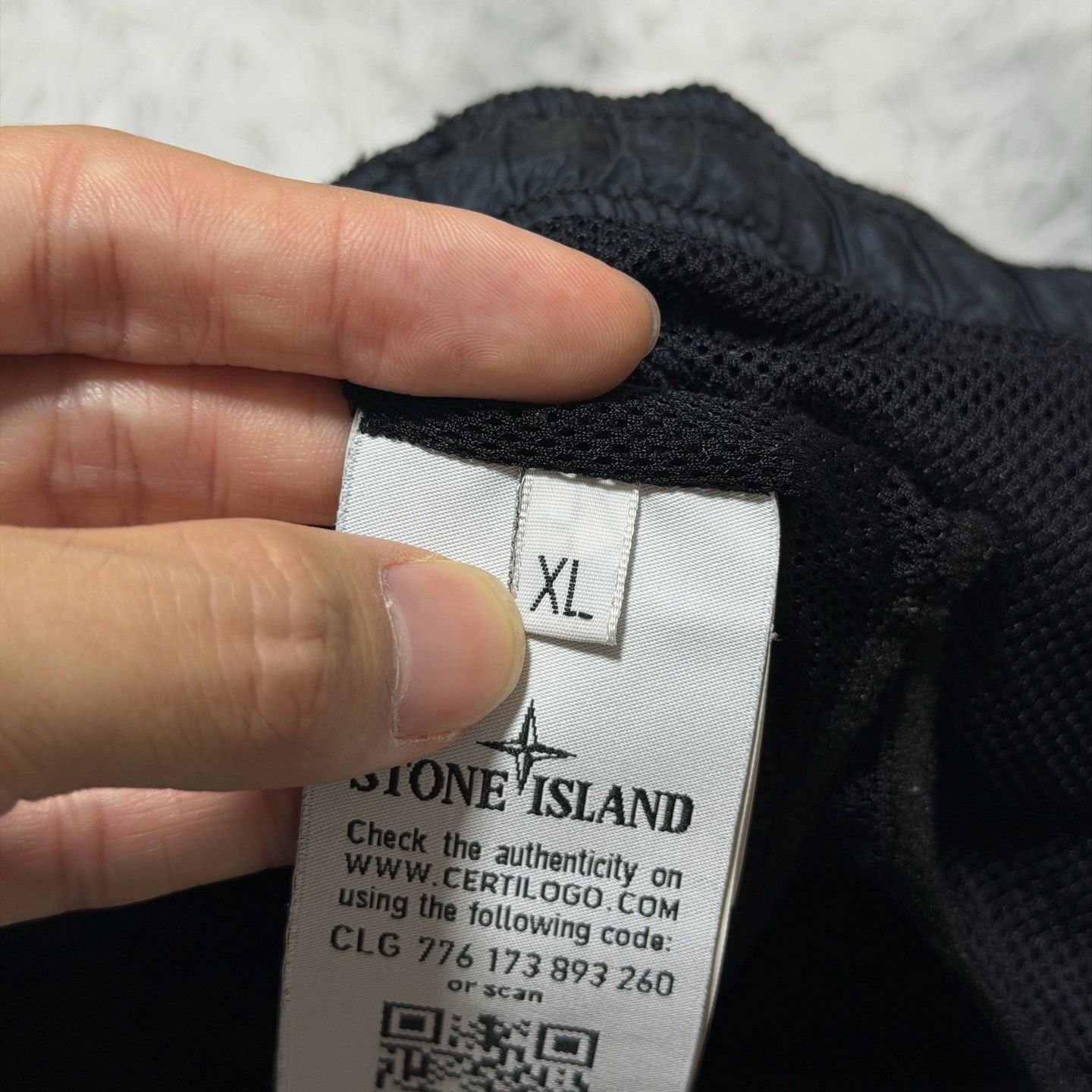 Stone Island Stone Island Square Logo Metal Nylon Shorts Size US 34 / EU 50 - 5 Thumbnail