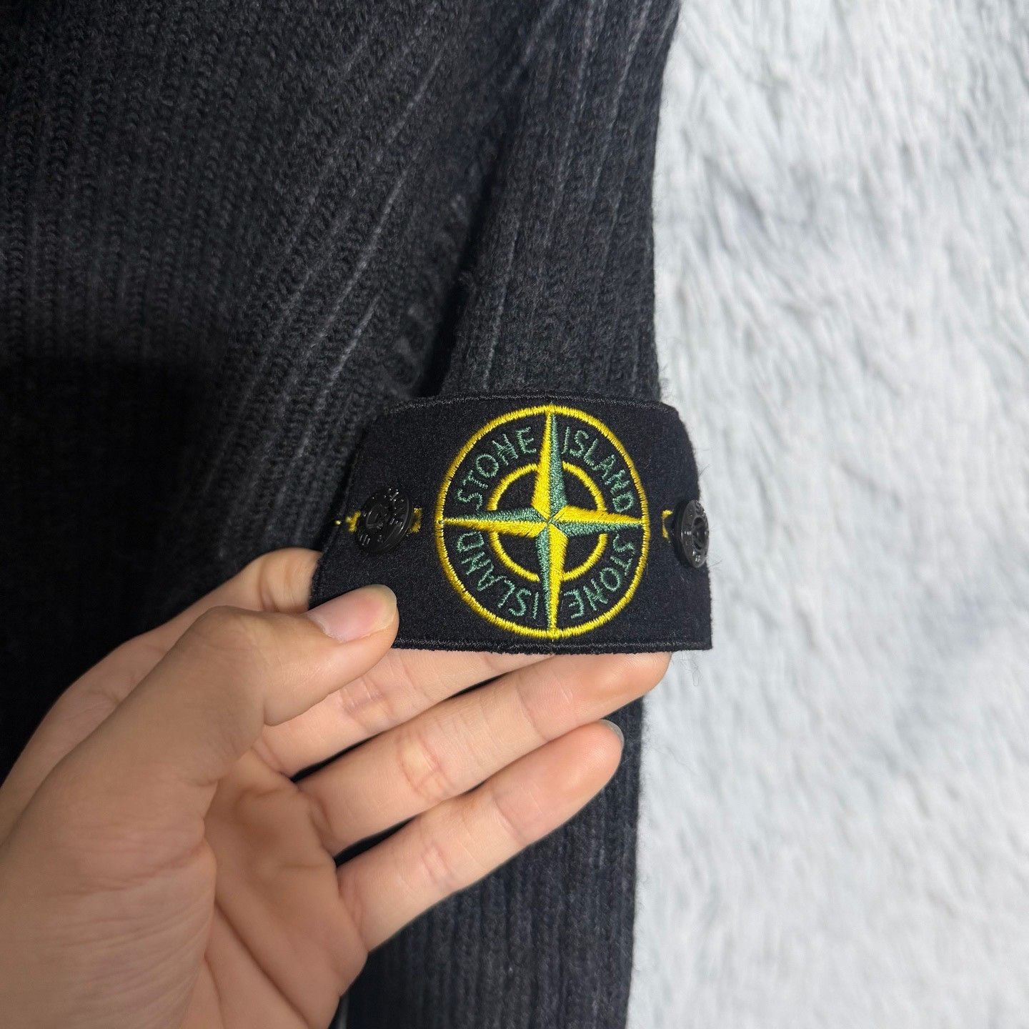 Stone Island Stone Island 24FW Half-Zip High Neck Knit Size US XL / EU 56 / 4 - 3 Thumbnail