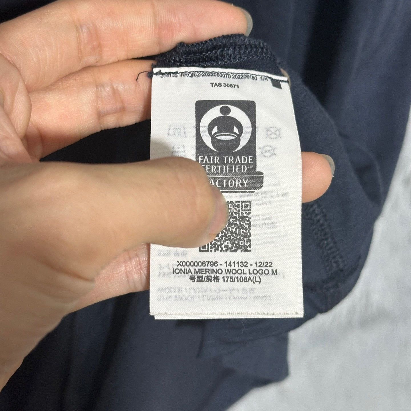 Arc'teryx Arcteryx Ionia Merino Wool Logo Tee Size US L / EU 52-54 / 3 - 6 Thumbnail