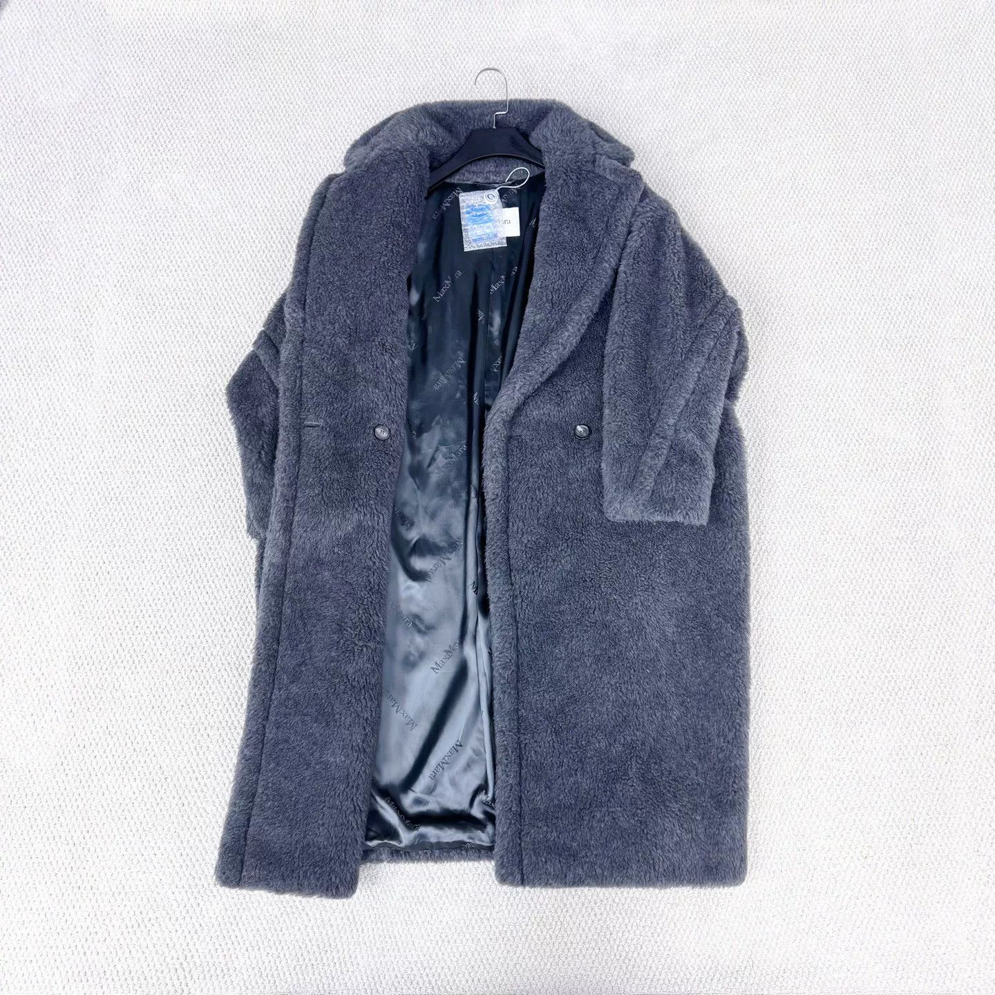 Max Mara MaxMara Teddy Long Lapel Coat Size M / US 6-8 / IT 42-44 - 4 Thumbnail