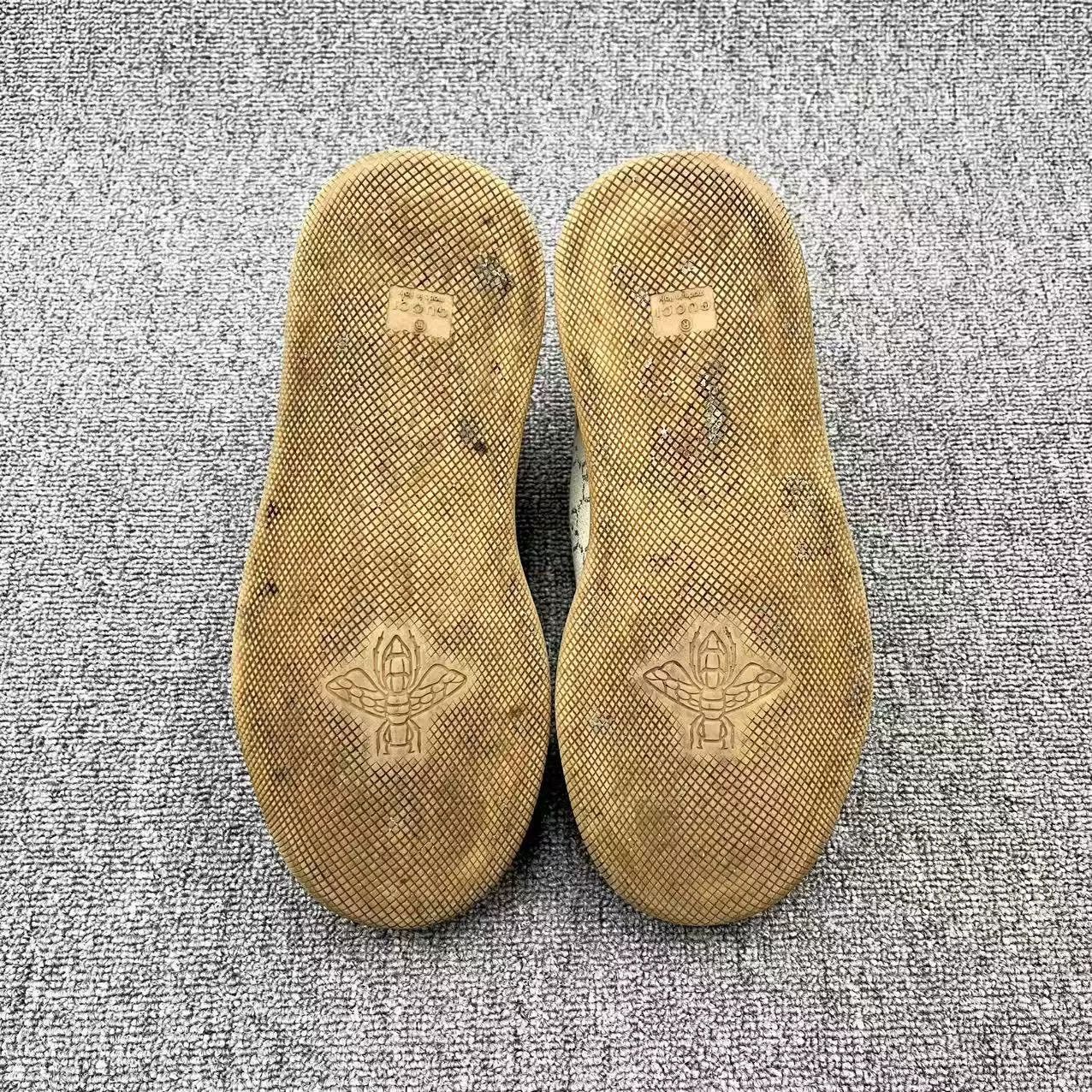 Gucci Gucci Screener Beige GG Platform Sneakers Size US 6.5 / EU 39-40 - 5 Thumbnail