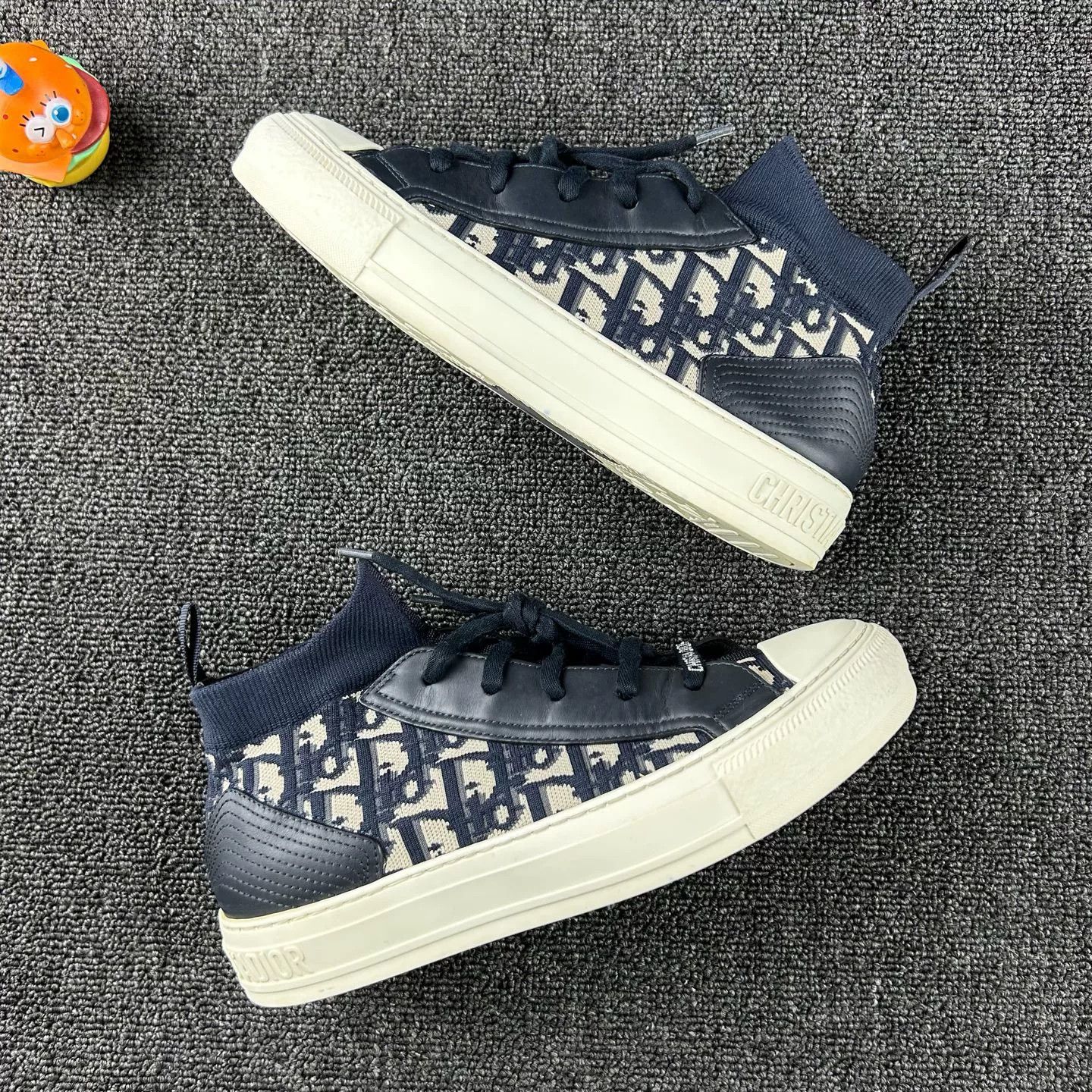 Dior Dior Monogram Mid-Top Shoes Size US 7.5 / IT 37.5 - 4 Thumbnail