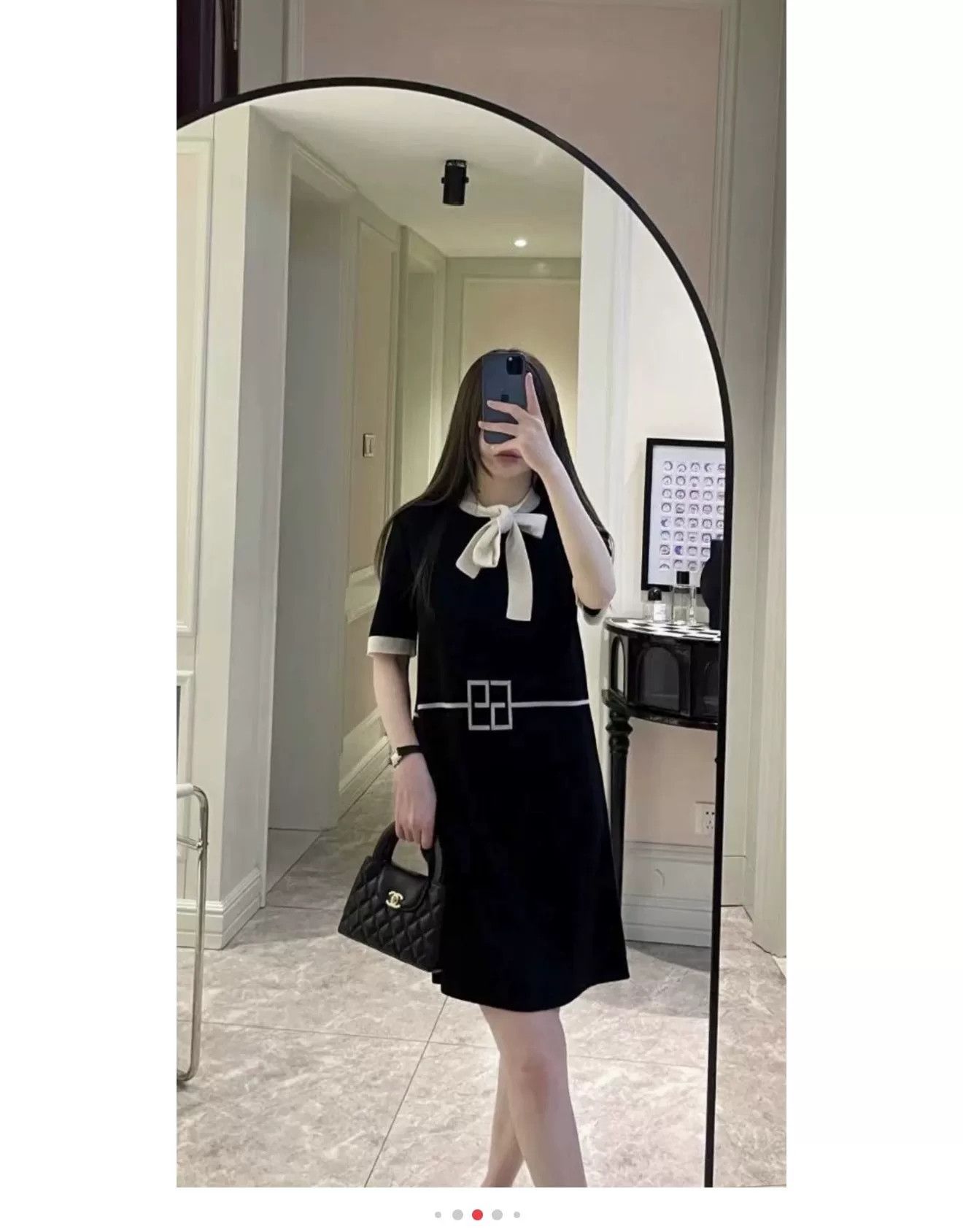 Gucci Gucci FW23 Wool Striped Dress Size L / US 10 / IT 46 - 9 Thumbnail