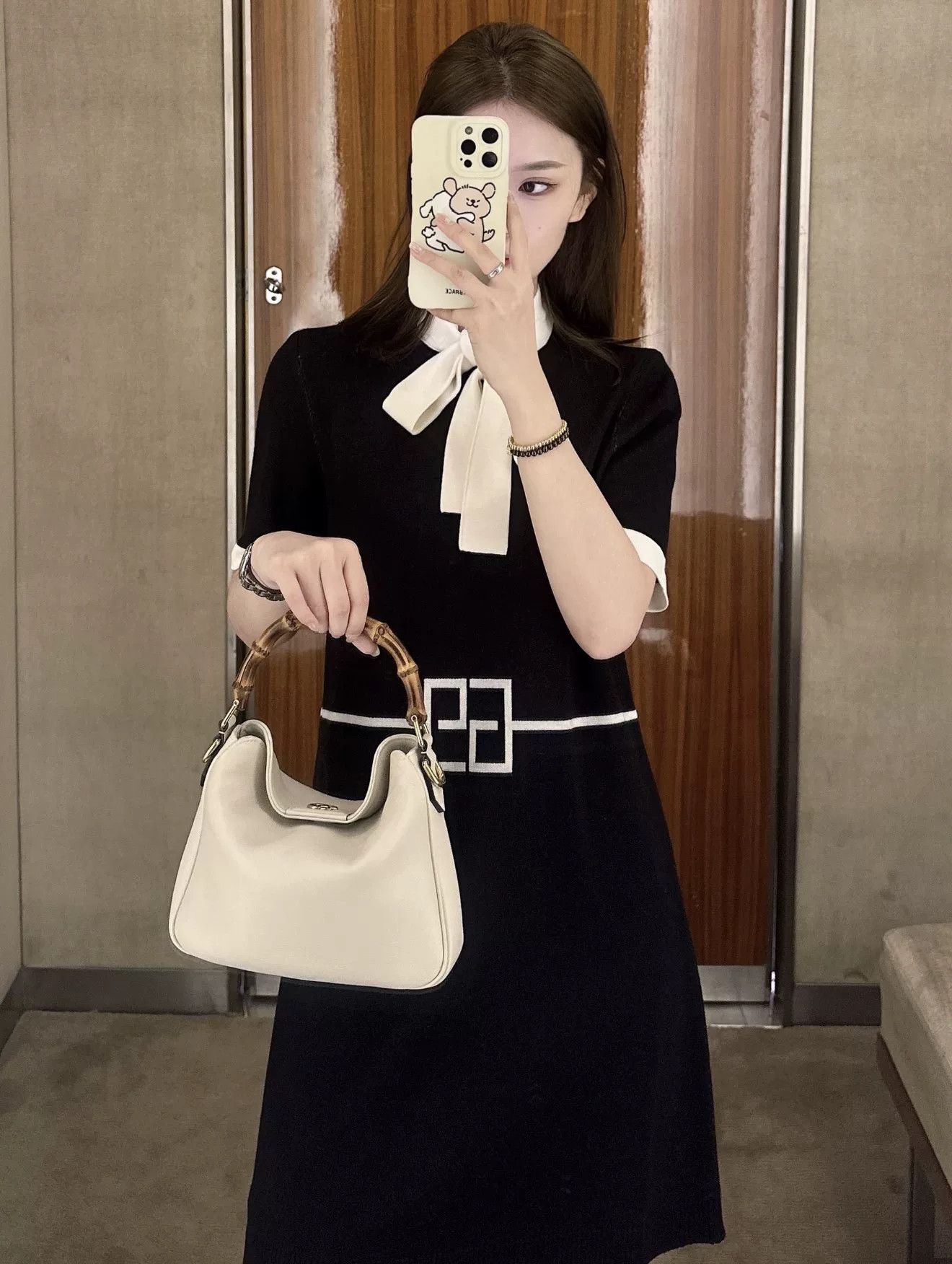 Gucci Gucci FW23 Wool Striped Dress Size L / US 10 / IT 46 - 8 Thumbnail