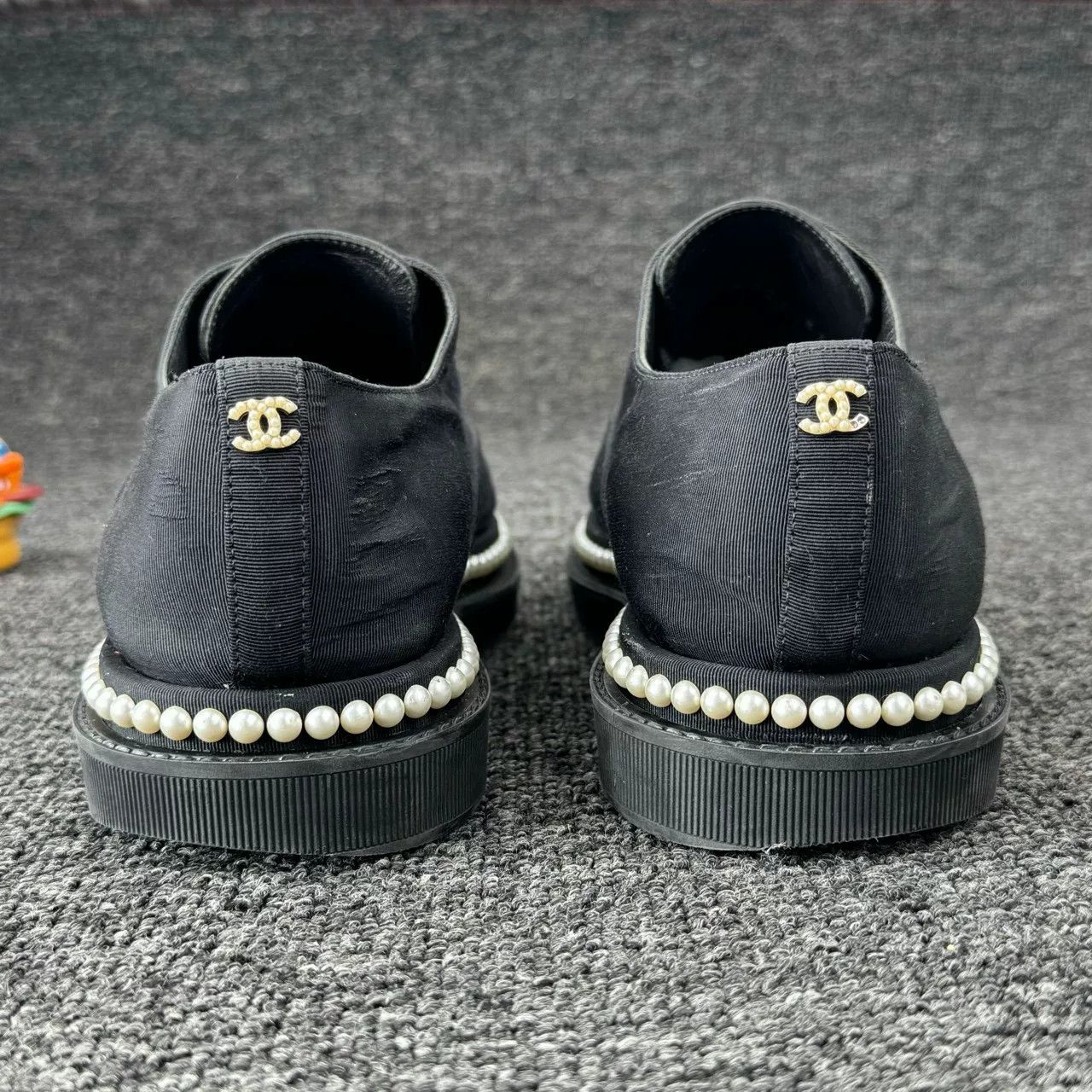 Chanel Chanel Black Pearl Sneakers Size US 6.5 / IT 36.5 - 5 Thumbnail
