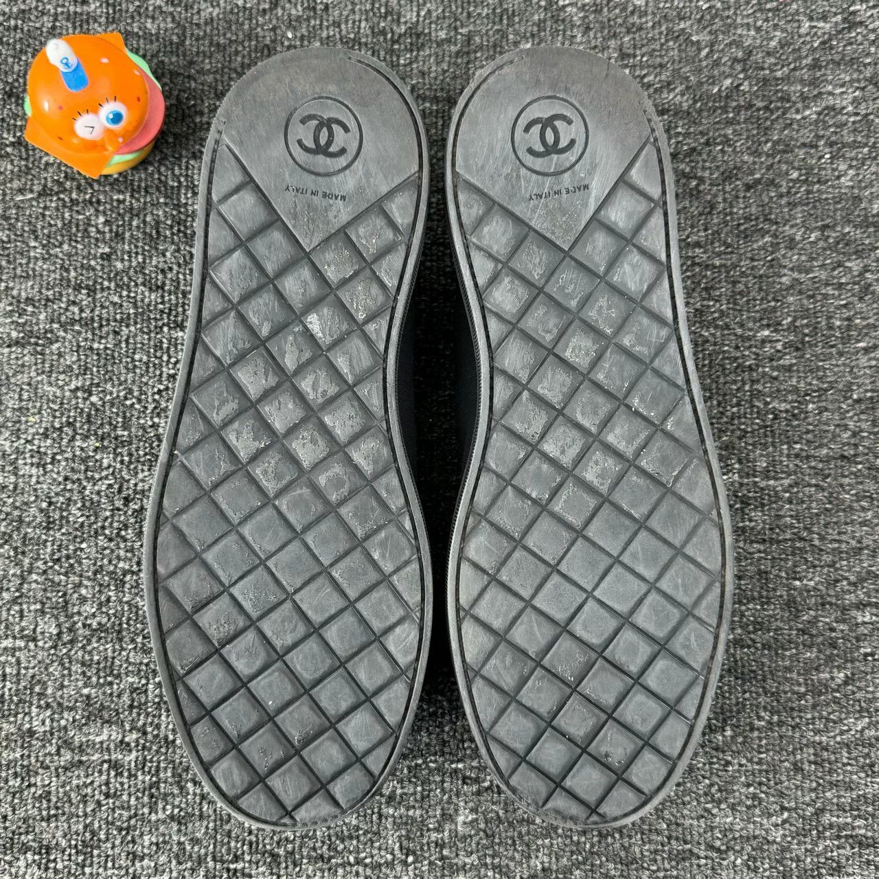 Chanel Chanel Black Pearl Sneakers Size US 6.5 / IT 36.5 - 6 Thumbnail