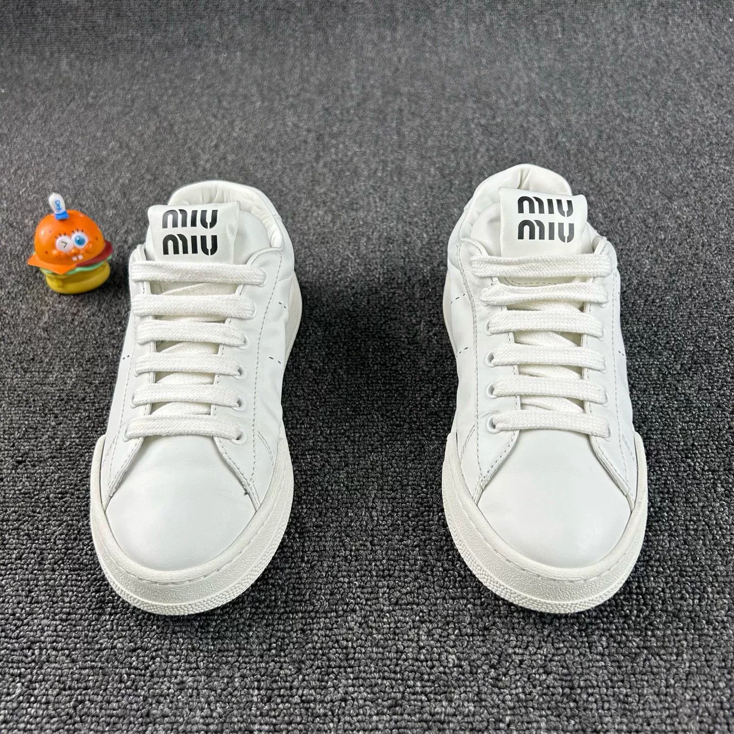 Miu Miu MiuMiu White Sneakers Size US 6 / IT 36 - 2 Thumbnail