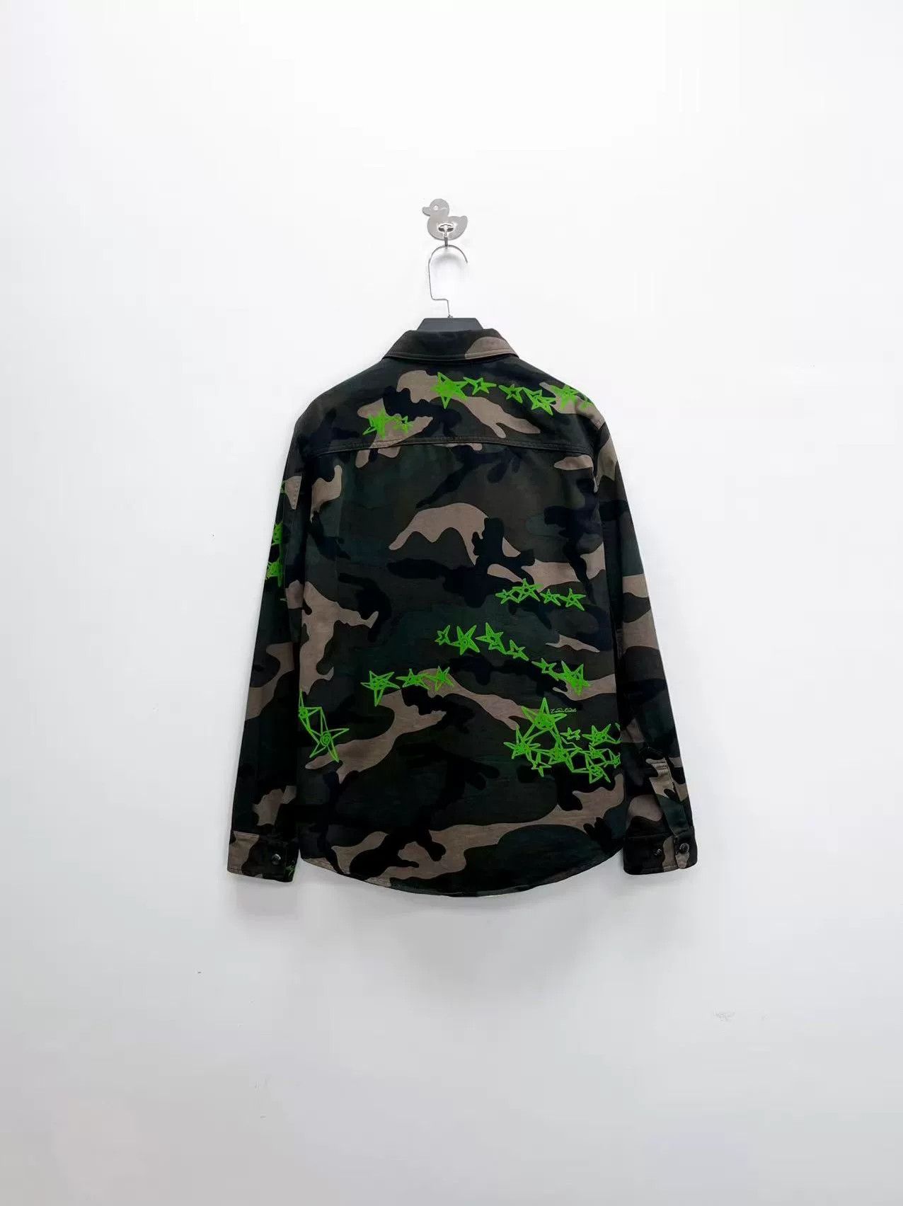 Valentino Valentino Camouflage Embroidered Jacket Shirt Size US S / EU 44-46 / 1 - 2 Thumbnail