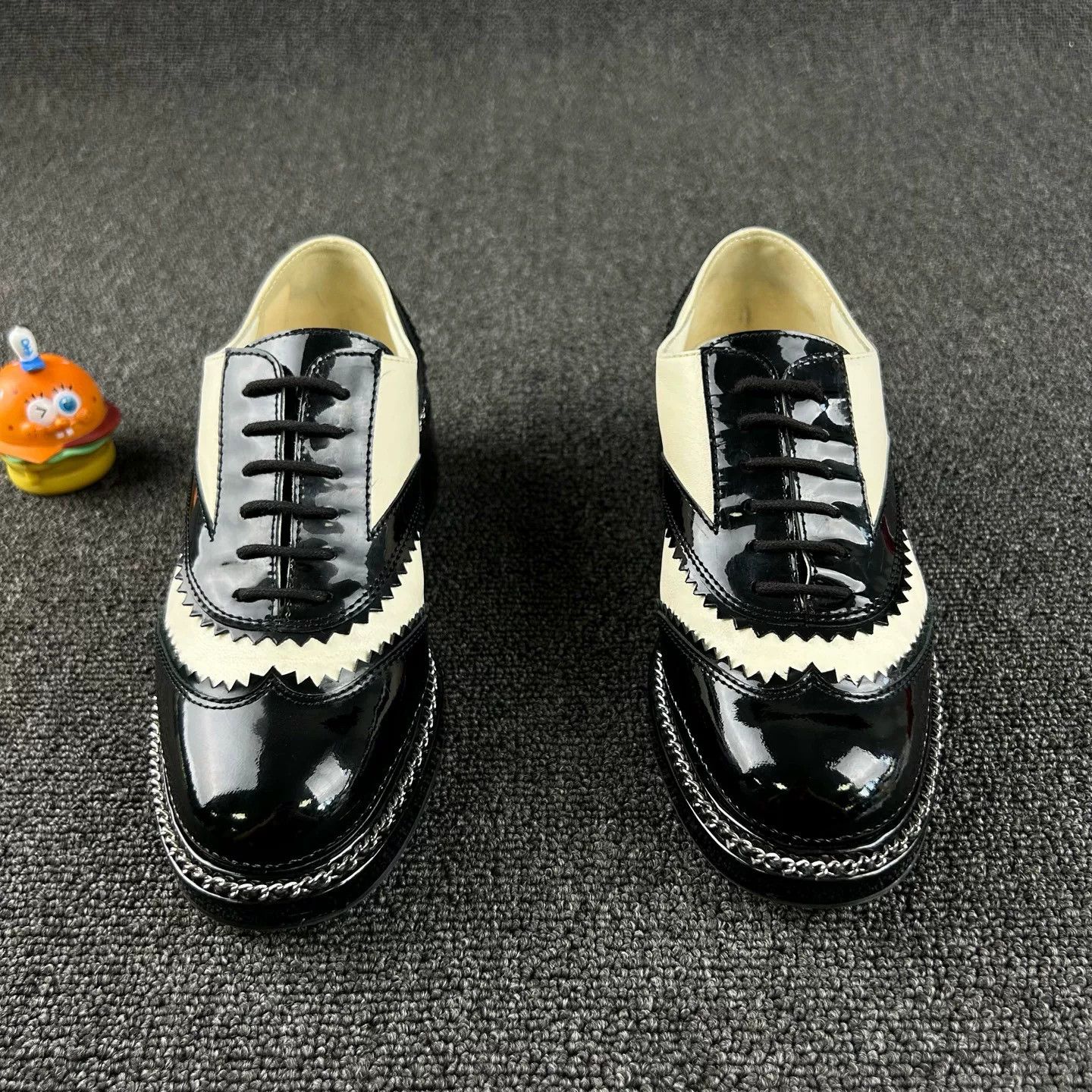 Chanel Chanel Patent Leather Loafers Size US 5 / IT 35 - 2 Thumbnail