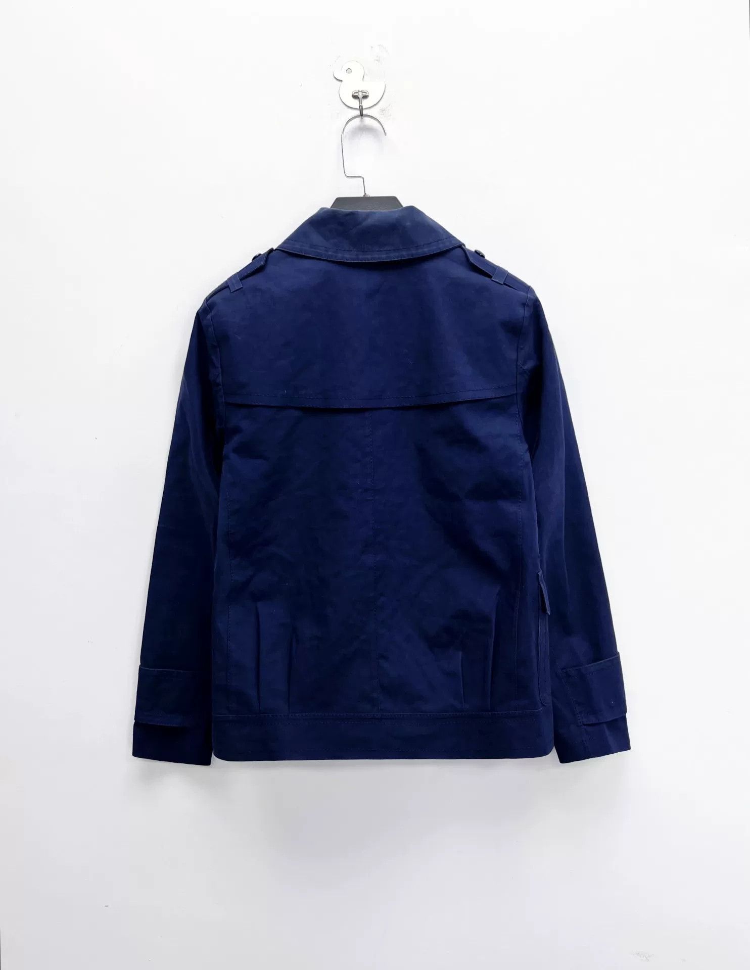 Louis Vuitton Louis Vuitton Blue Zip Collar Jacket Size XXS / US 00 / IT 34 - 2 Thumbnail