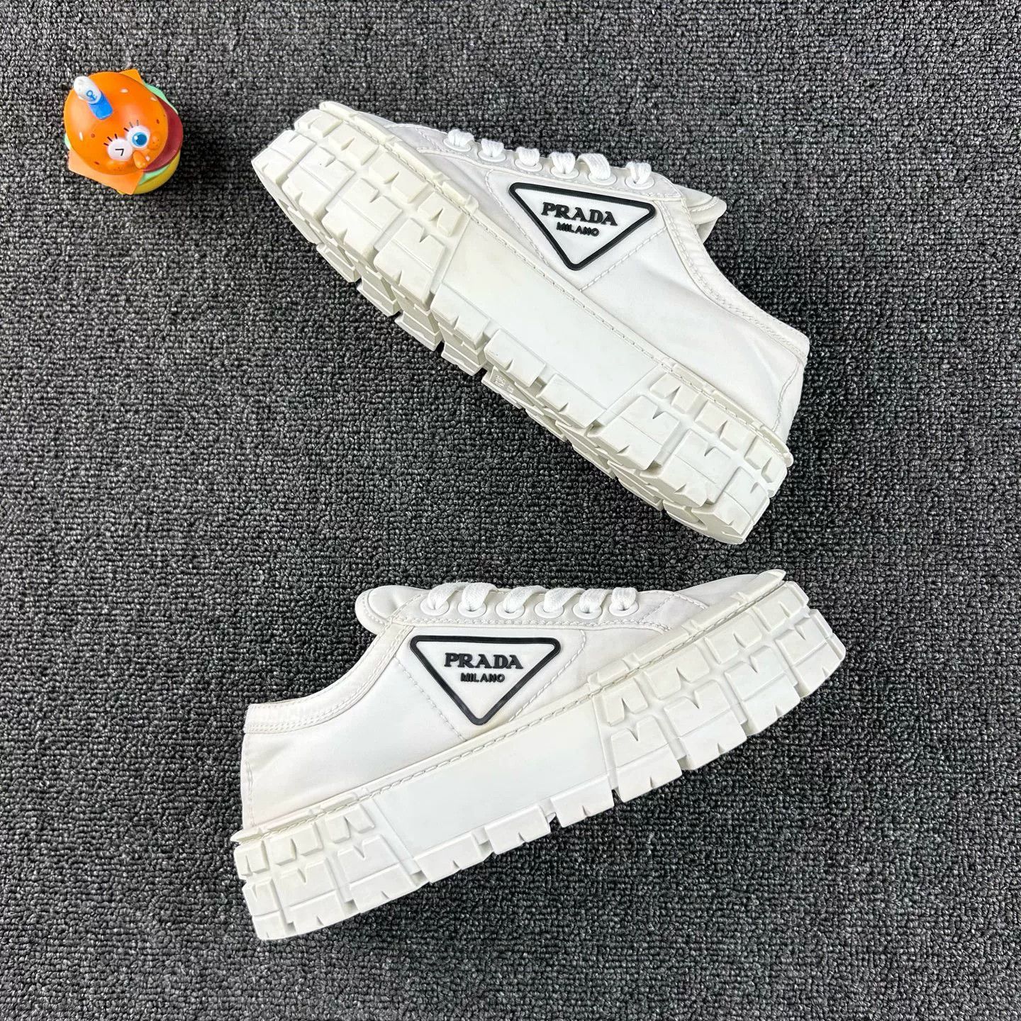 Prada Prada Logo Platform Sneakers Size US 6 / IT 36 - 4 Thumbnail