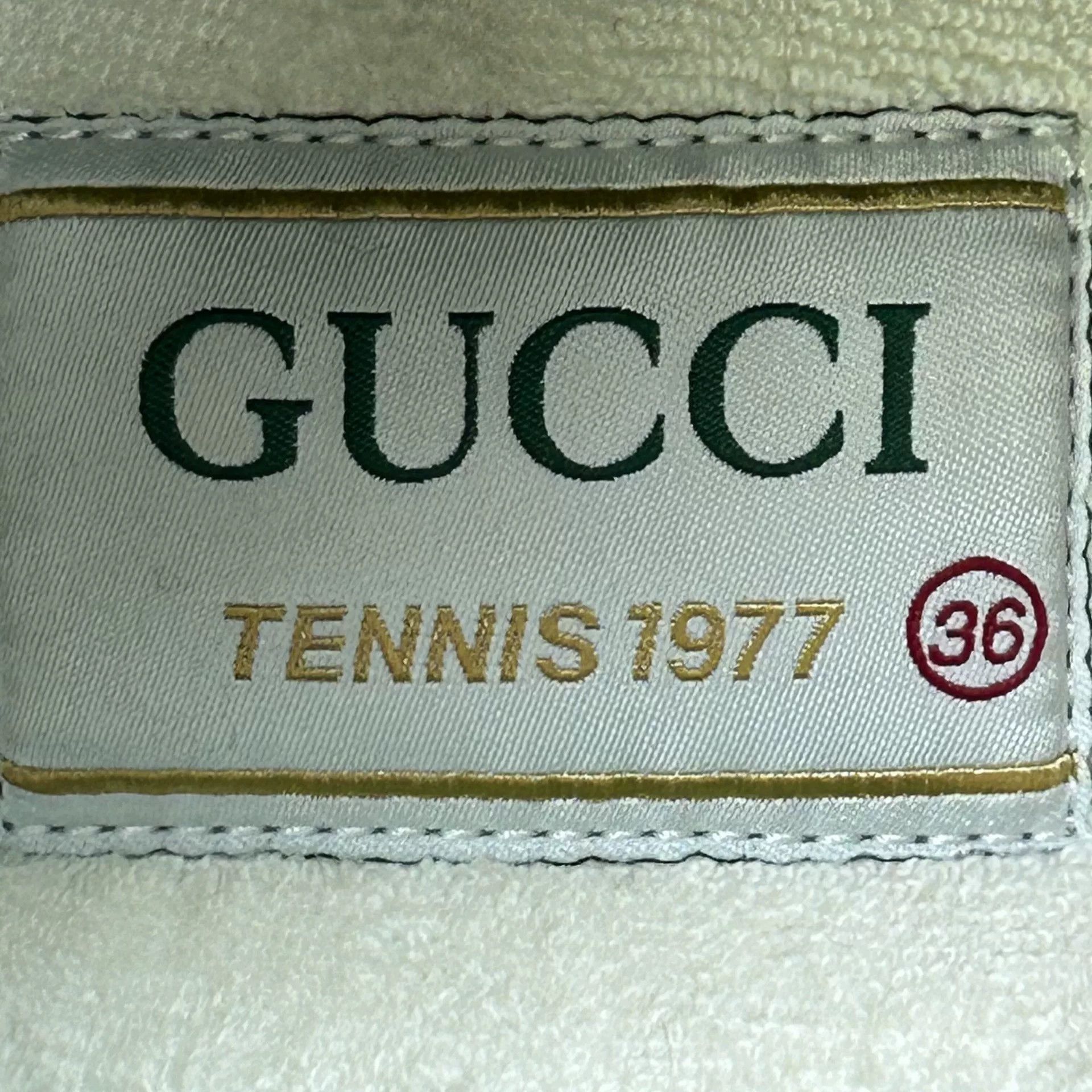 Gucci Gucci 1977 Monogram Sneakers Size US 5 / IT 35 - 7 Thumbnail