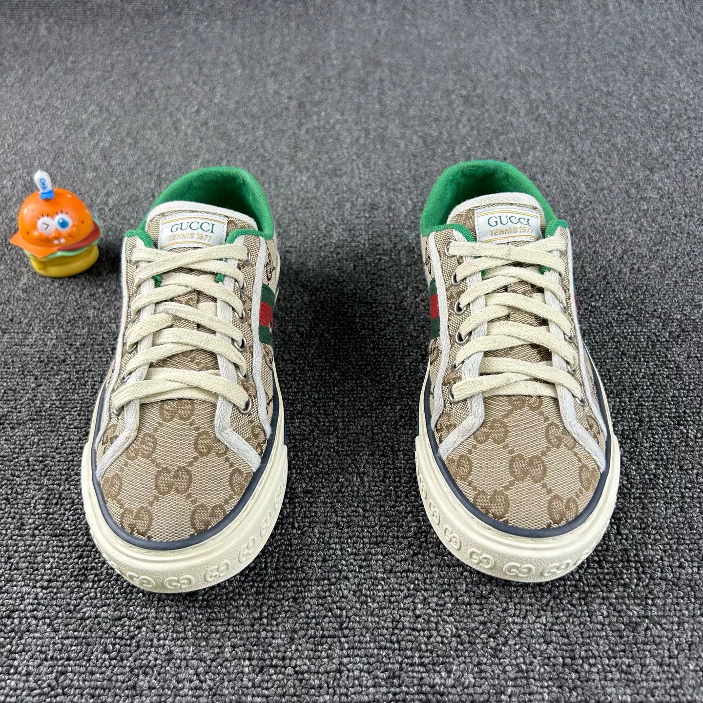 Gucci Gucci 1977 Monogram Sneakers Size US 5 / IT 35 - 2 Thumbnail