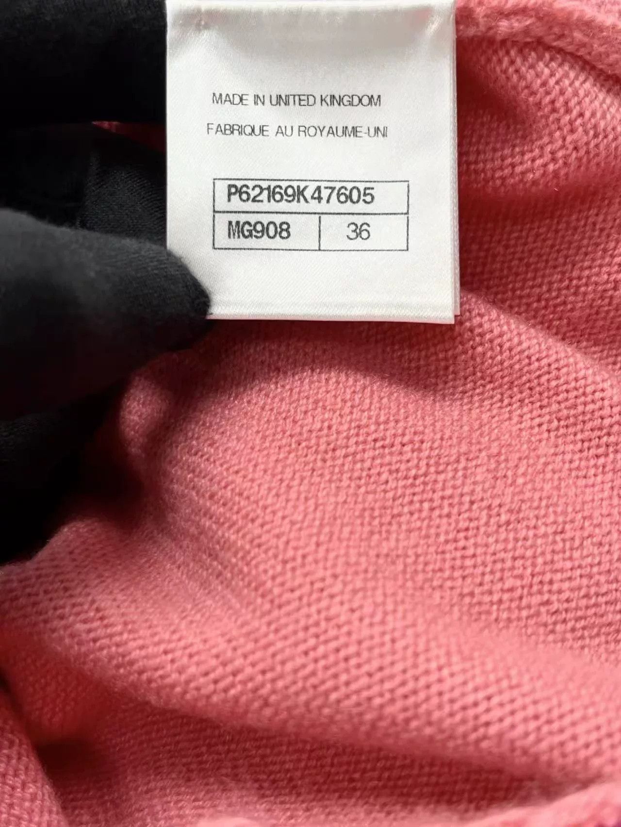 Chanel Chanel Pink Knit Sweater Size XS / US 0-2 / IT 36-38 - 5 Thumbnail