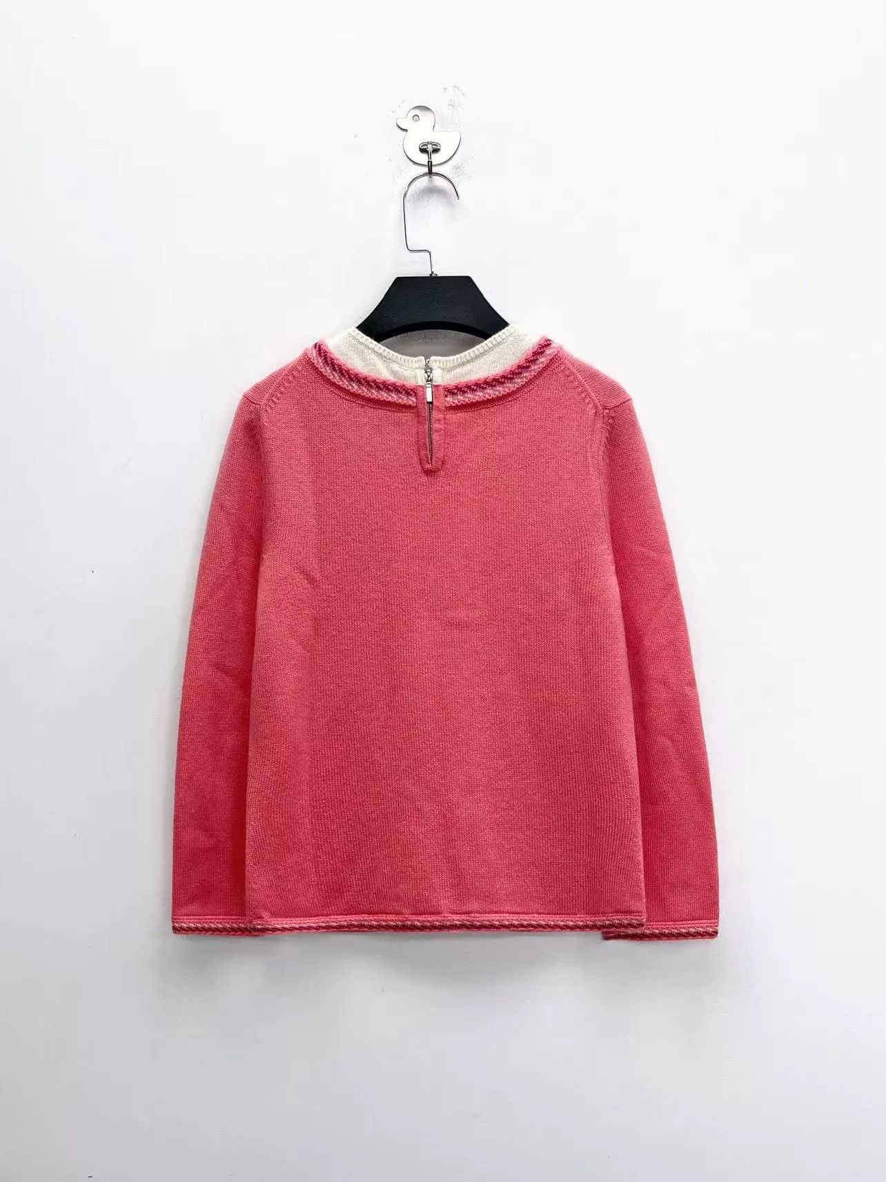 Chanel Chanel Pink Knit Sweater Size XS / US 0-2 / IT 36-38 - 2 Thumbnail