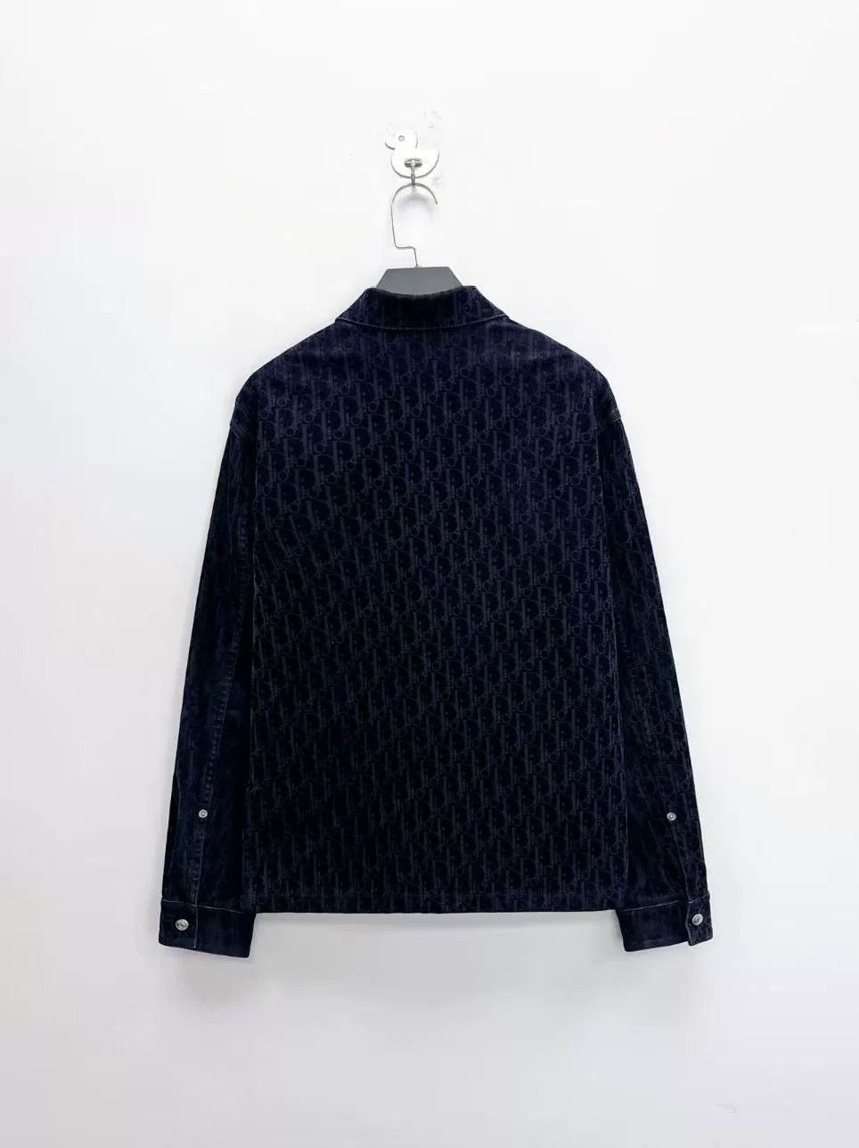 Dior Dior Oblique Blue Velvet Monogram Jacket Size US XS / EU 42 / 0 - 2 Thumbnail