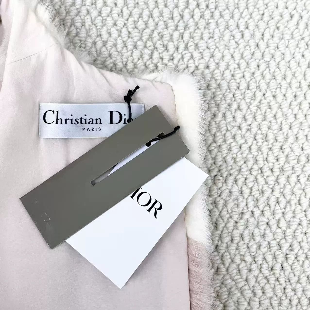 Dior Dior Purple Mink Fur Shawl Jacket Size XS / US 0-2 / IT 36-38 - 4 Thumbnail