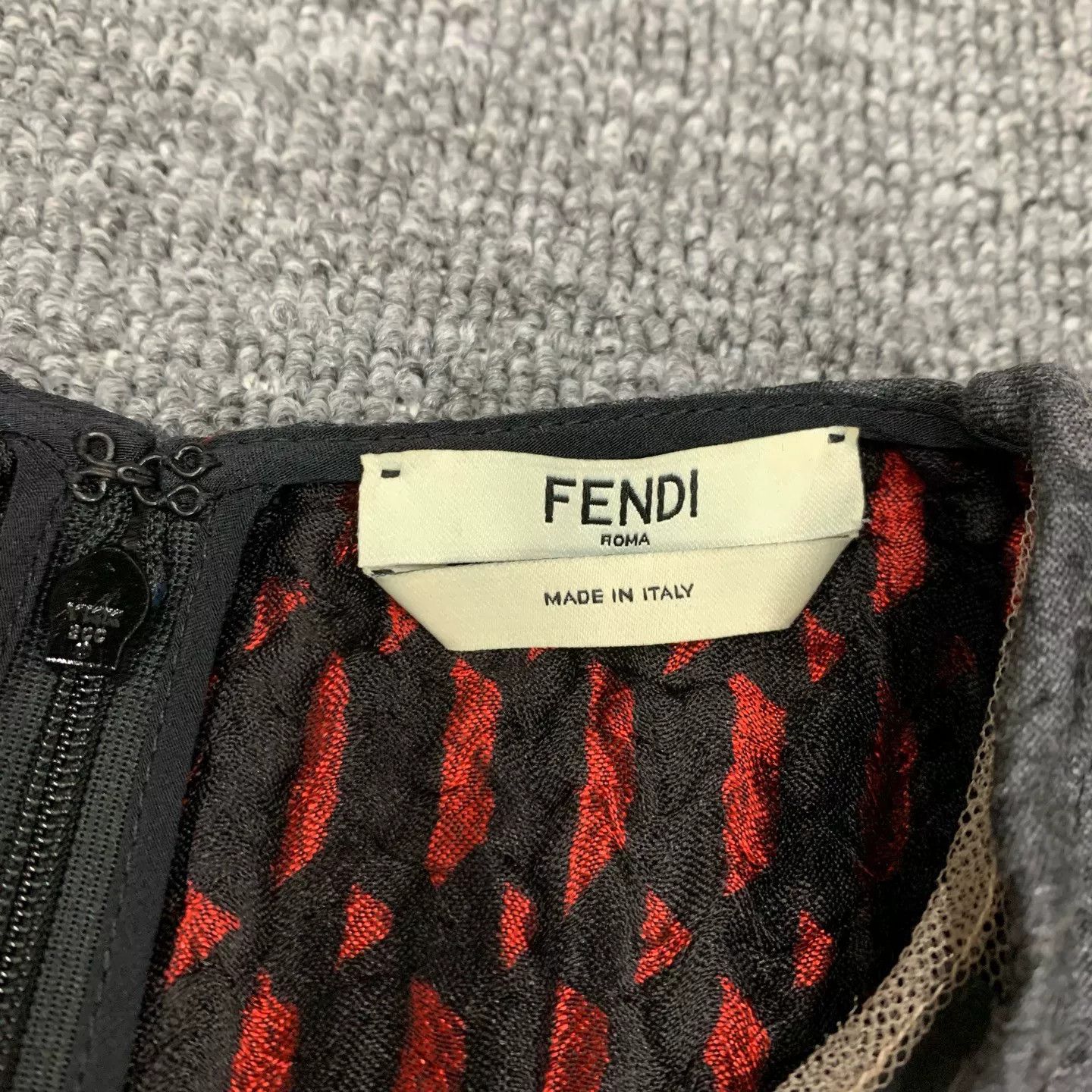 Fendi Fendi Wool Silk Gray Skirt Size 38" / US 16 / IT 52 - 4 Thumbnail