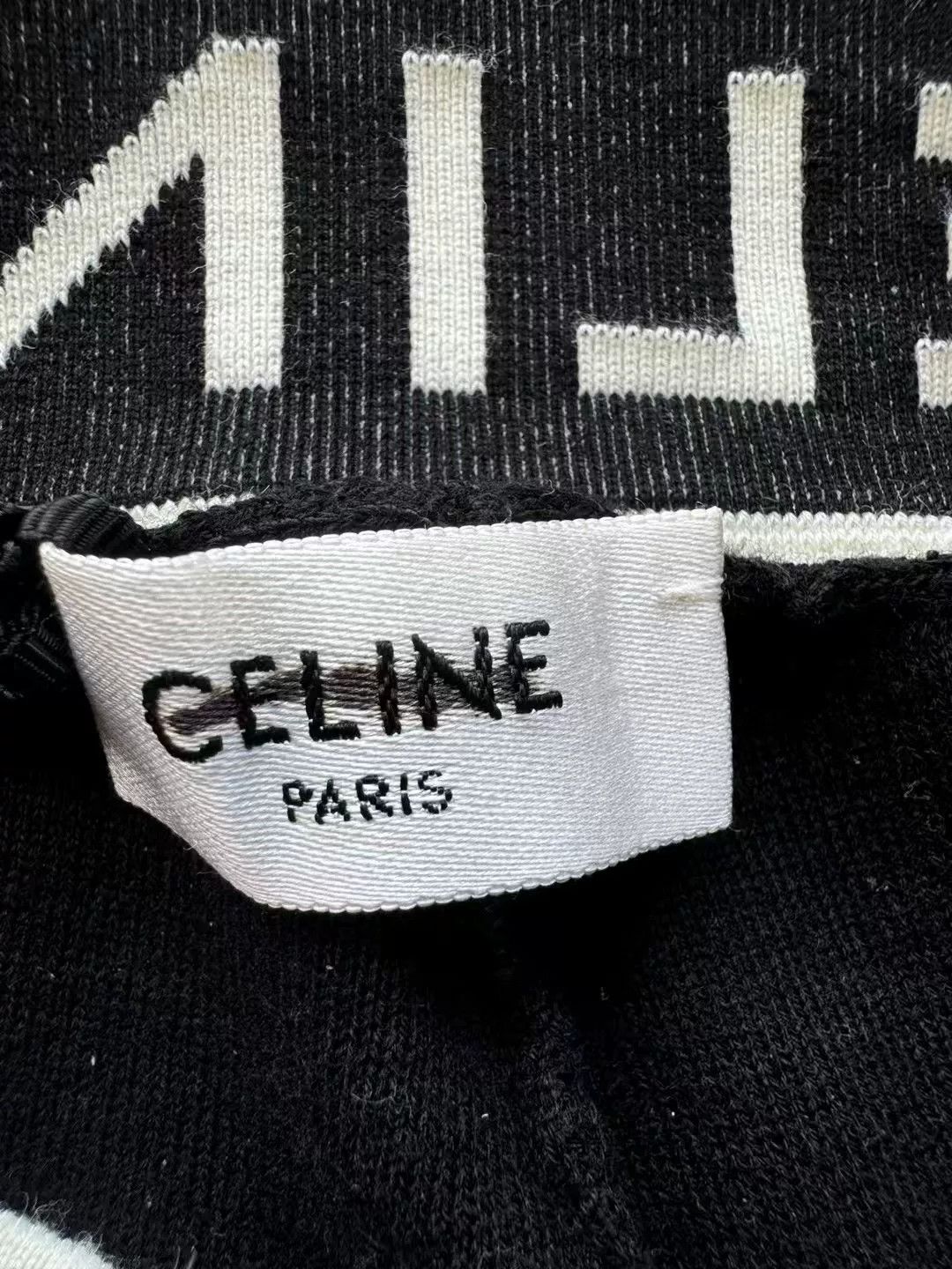 Celine Celine Black Yoga Leggings Size 28" / US 6 / IT 42 - 3 Thumbnail