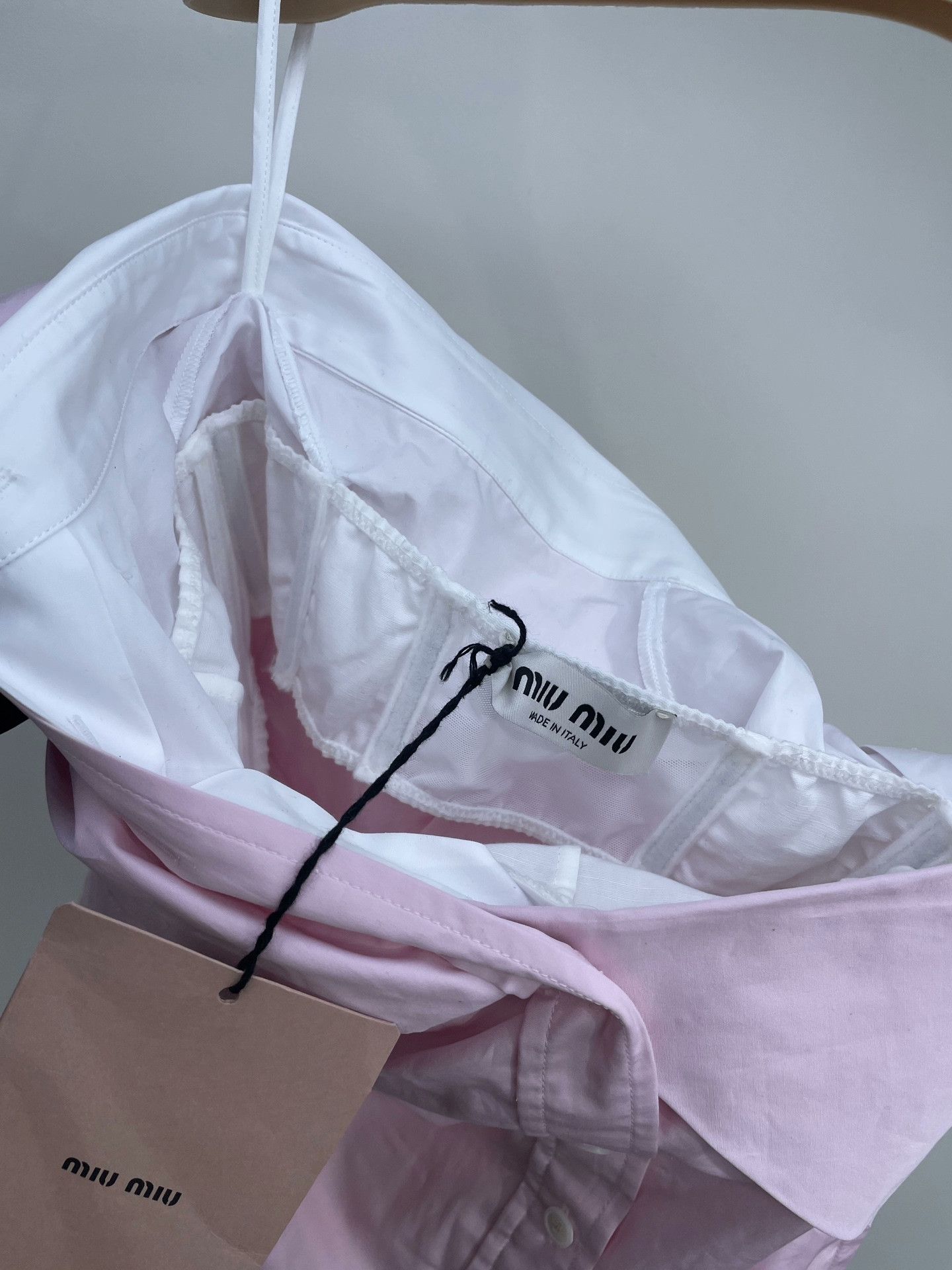 Miu Miu Miu Miu 2025 Pink Irregular Tube Top Size XS / US 0-2 / IT 36-38 - 5 Thumbnail