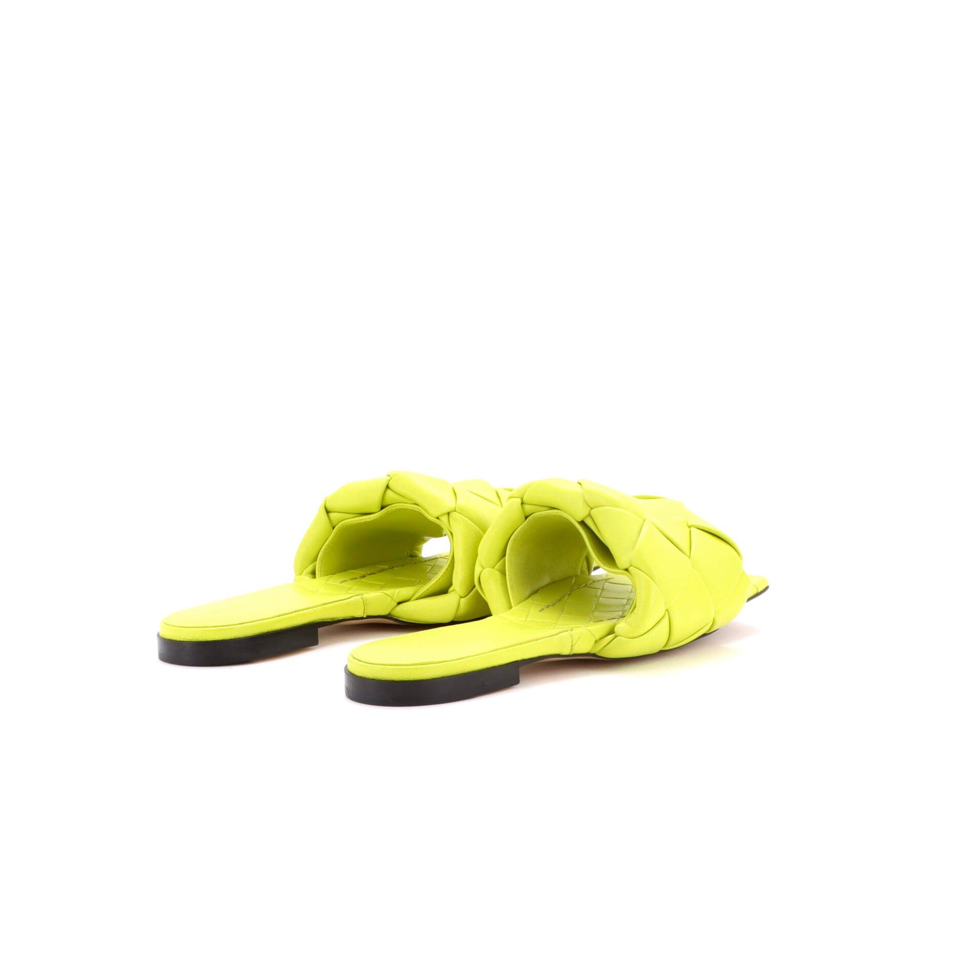 Bottega Veneta Women's lido flat sandals maxi intrecciato leather Size ONE SIZE - 2 Thumbnail