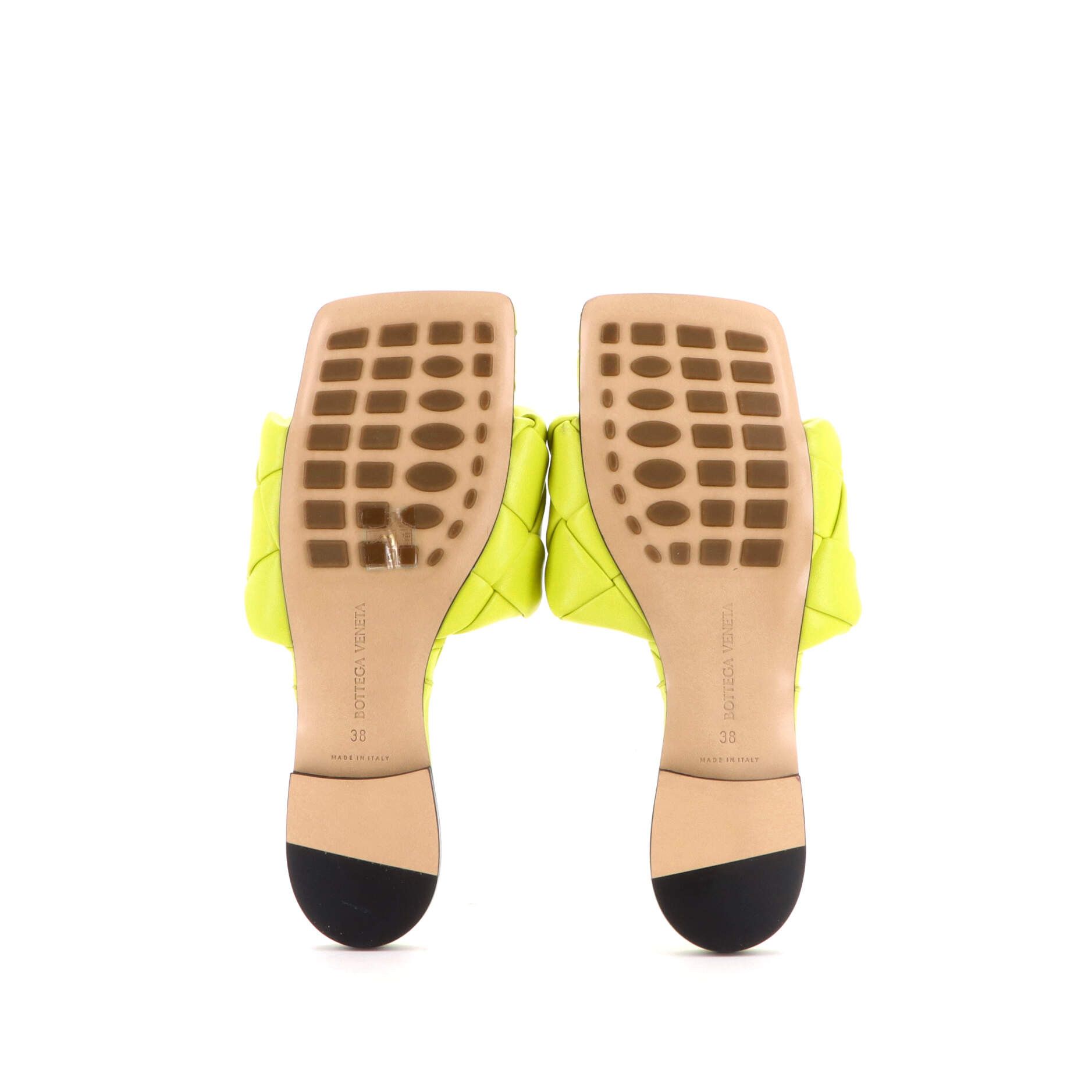 Bottega Veneta Women's lido flat sandals maxi intrecciato leather Size ONE SIZE - 3 Thumbnail