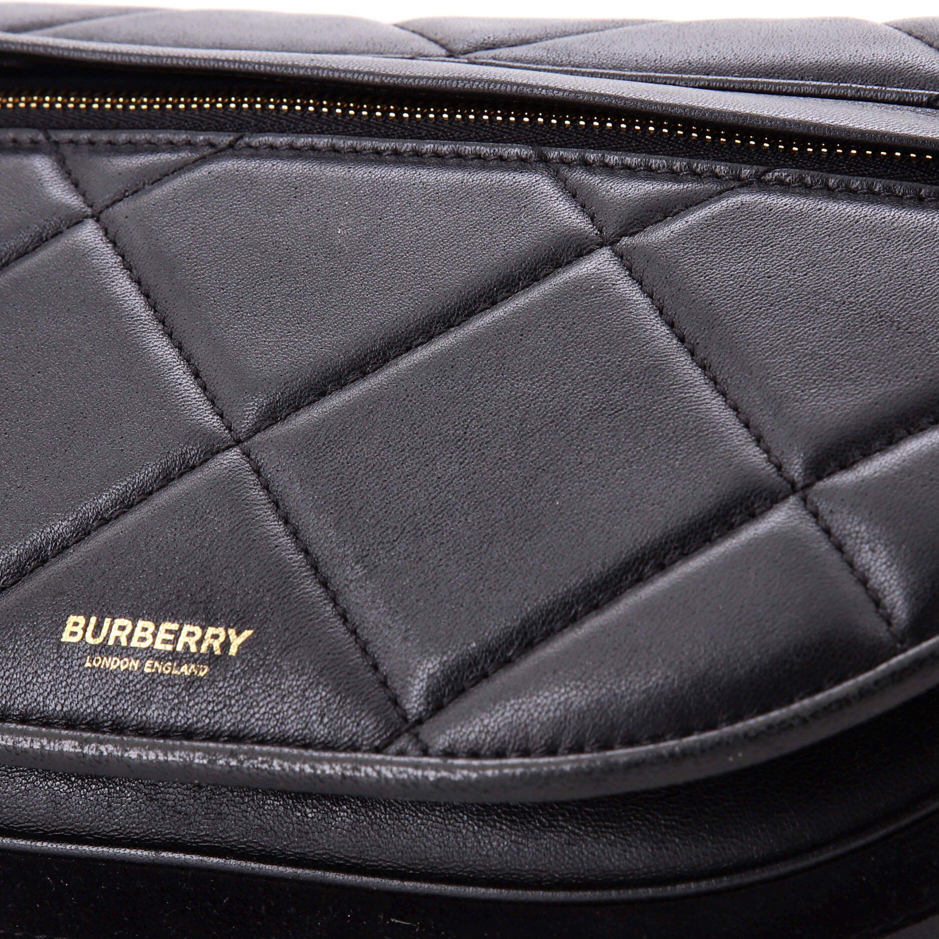 Burberry Olympia flap bag quilted leather small Size ONE SIZE - 6 Thumbnail