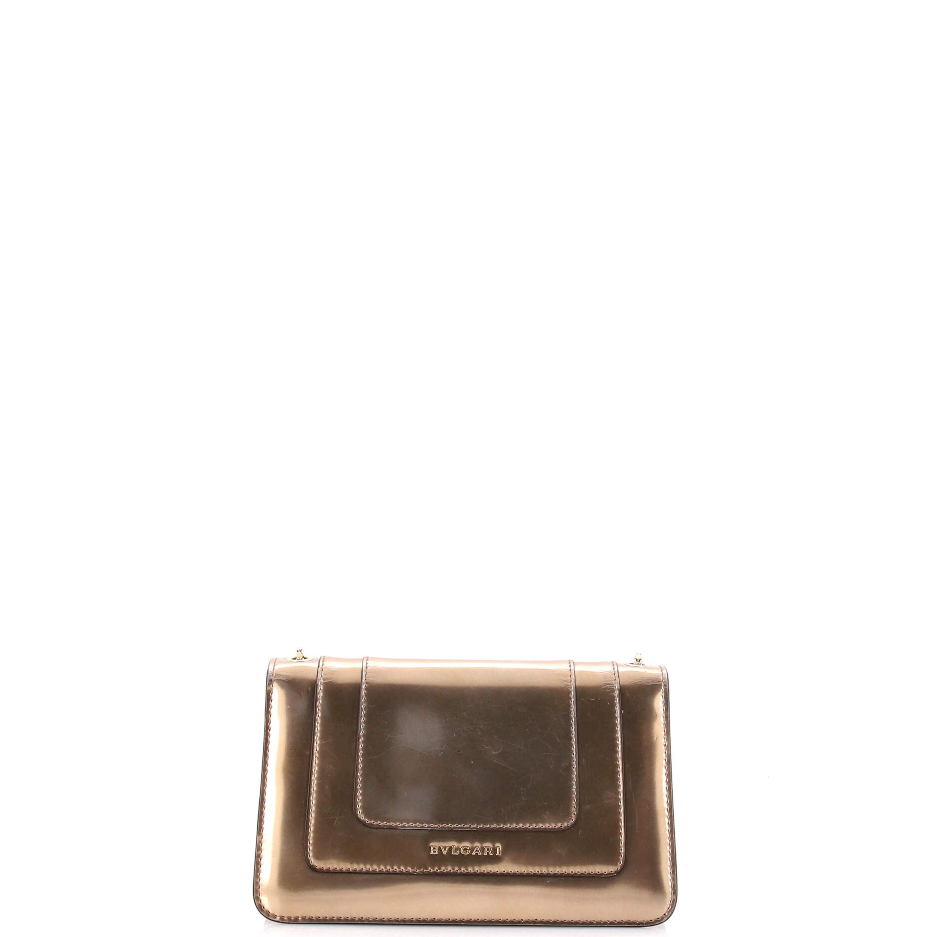 Bvlgari Serpenti forever shoulder bag metallic leather small Size ONE SIZE - 2 Thumbnail