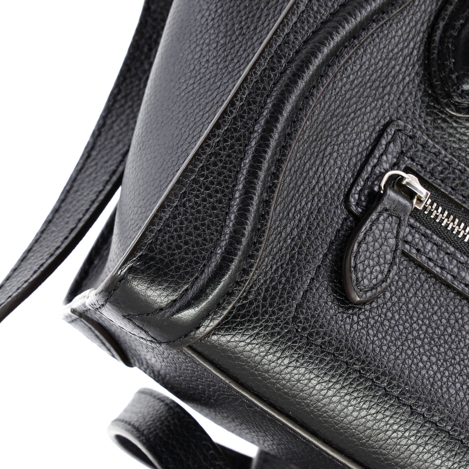 Celine Luggage bag grainy leather nano Size ONE SIZE - 5 Thumbnail