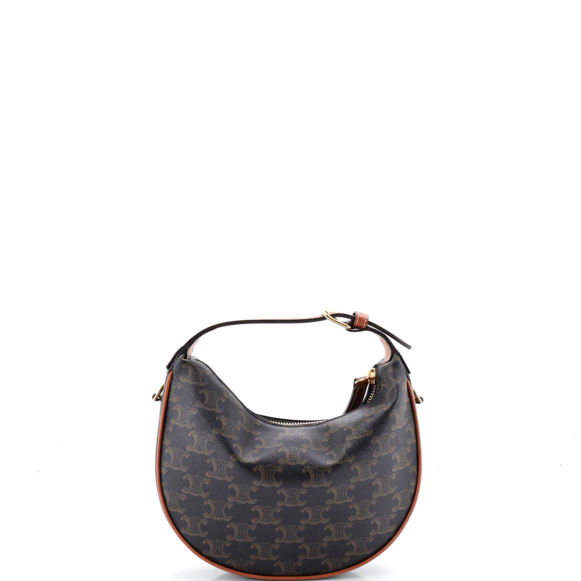 Celine Lulu bag triomphe coated canvas teen Size ONE SIZE - 2 Thumbnail