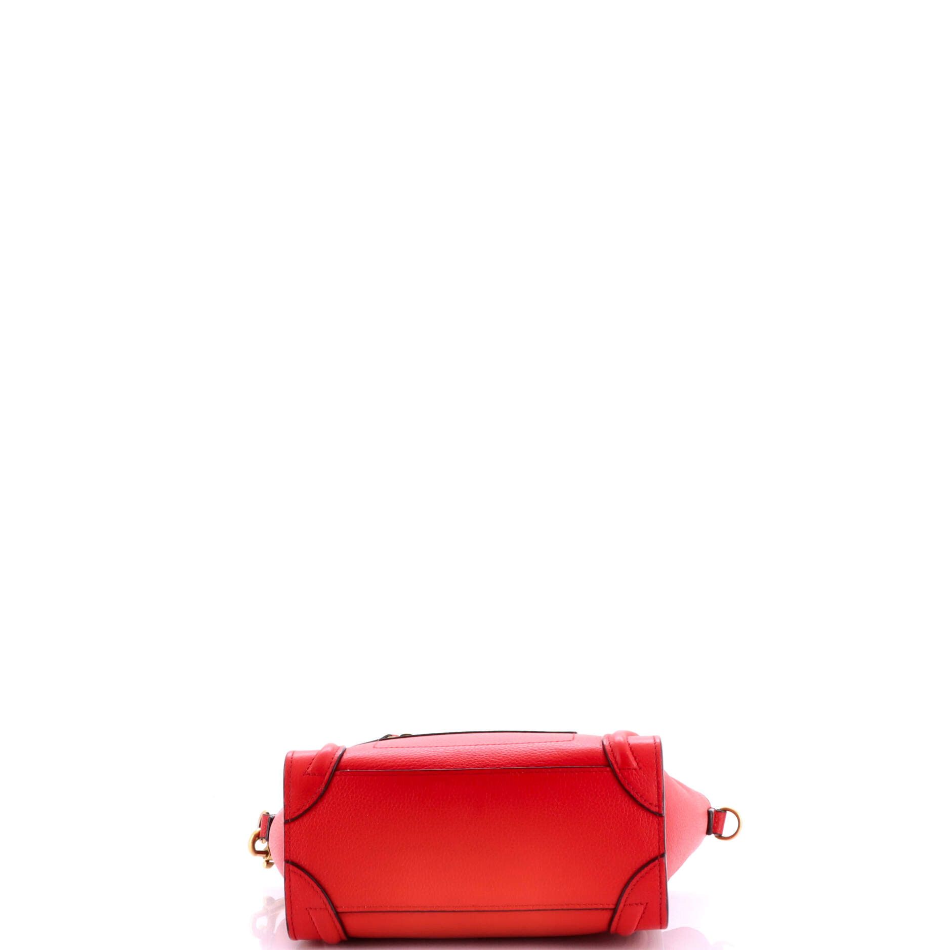 Celine Luggage bag grainy leather nano Size ONE SIZE - 3 Thumbnail