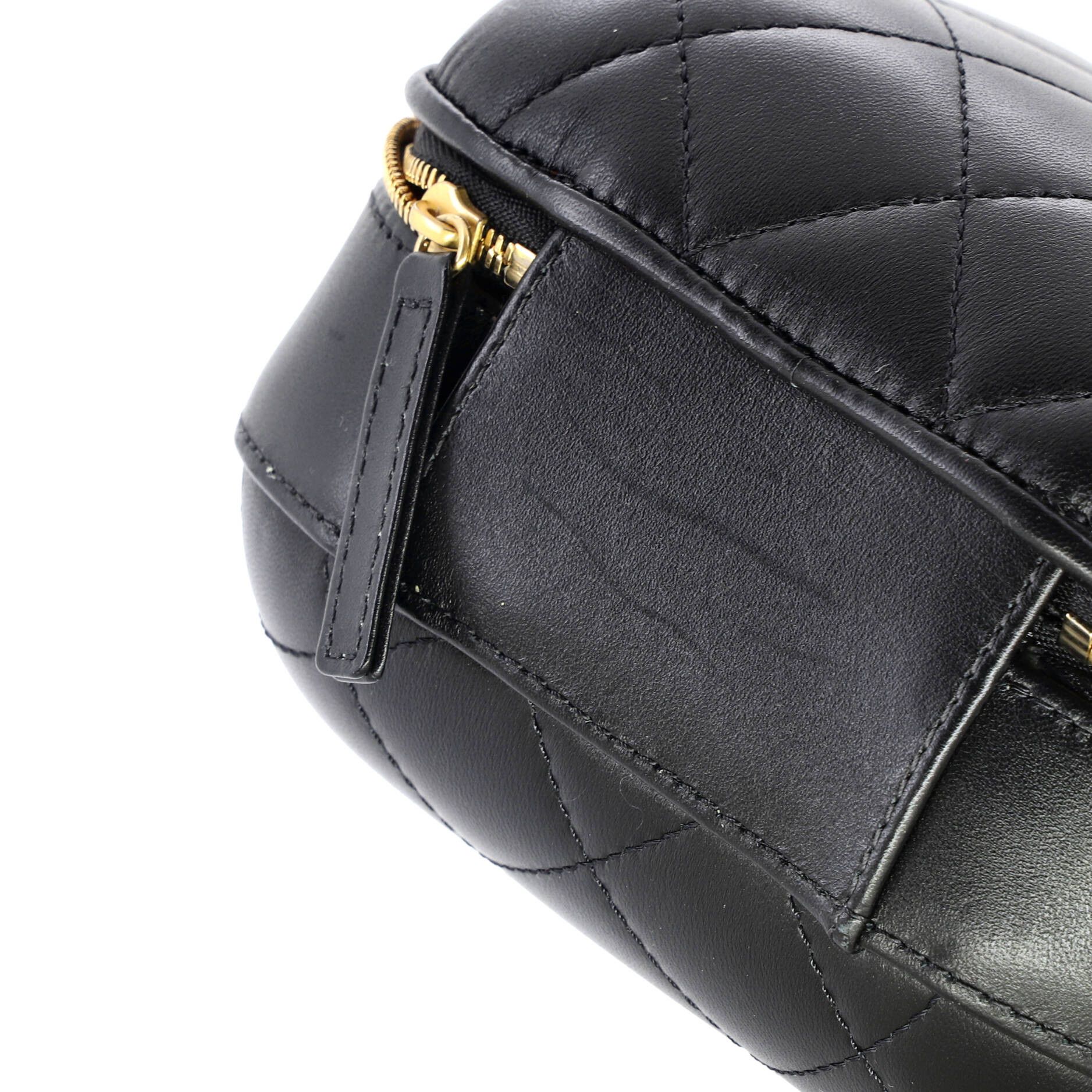 Chanel Cc bubble top handle vanity case with chain quilted lambskin small Size ONE SIZE - 5 Thumbnail
