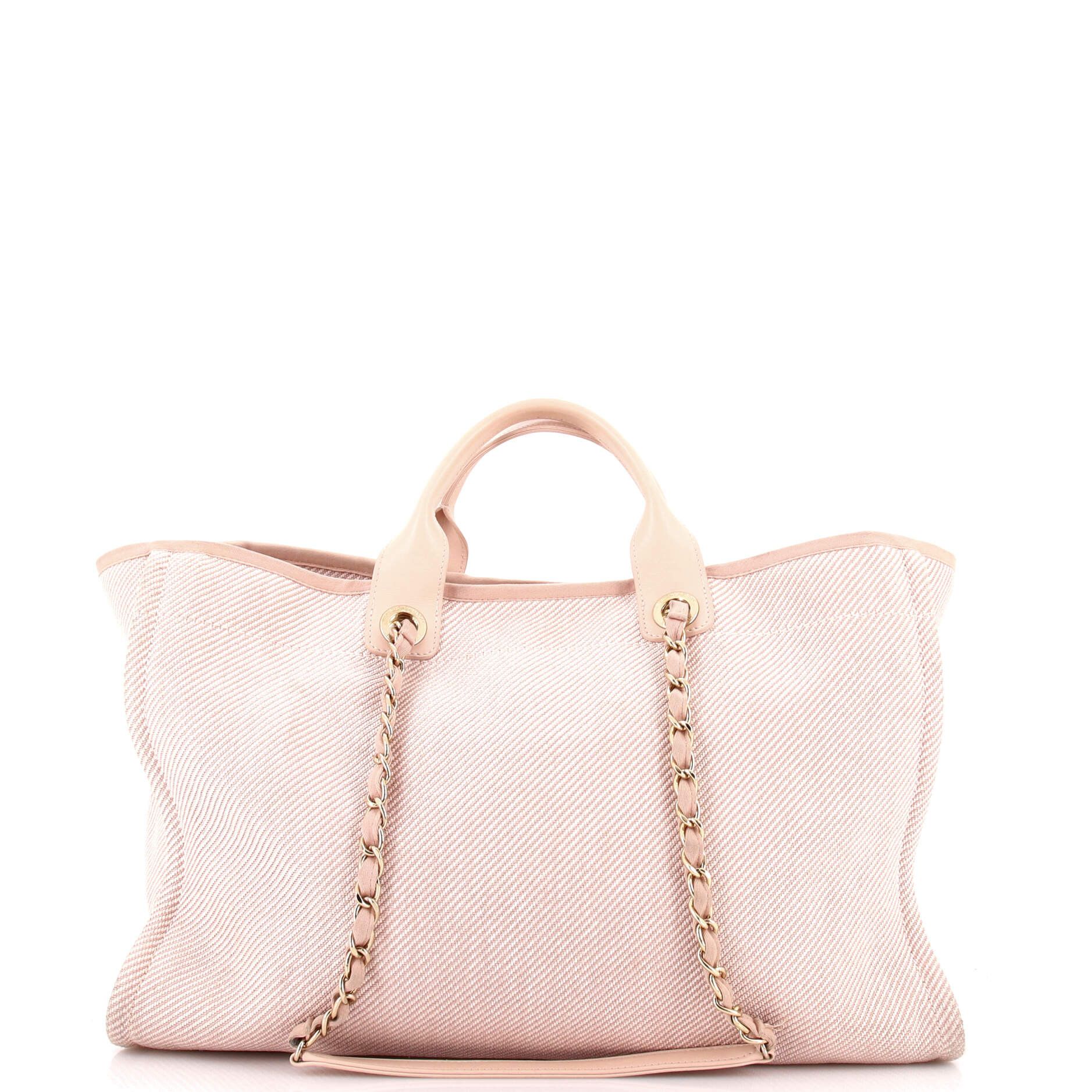 Chanel Deauville tote mixed fibers large Size ONE SIZE - 2 Thumbnail