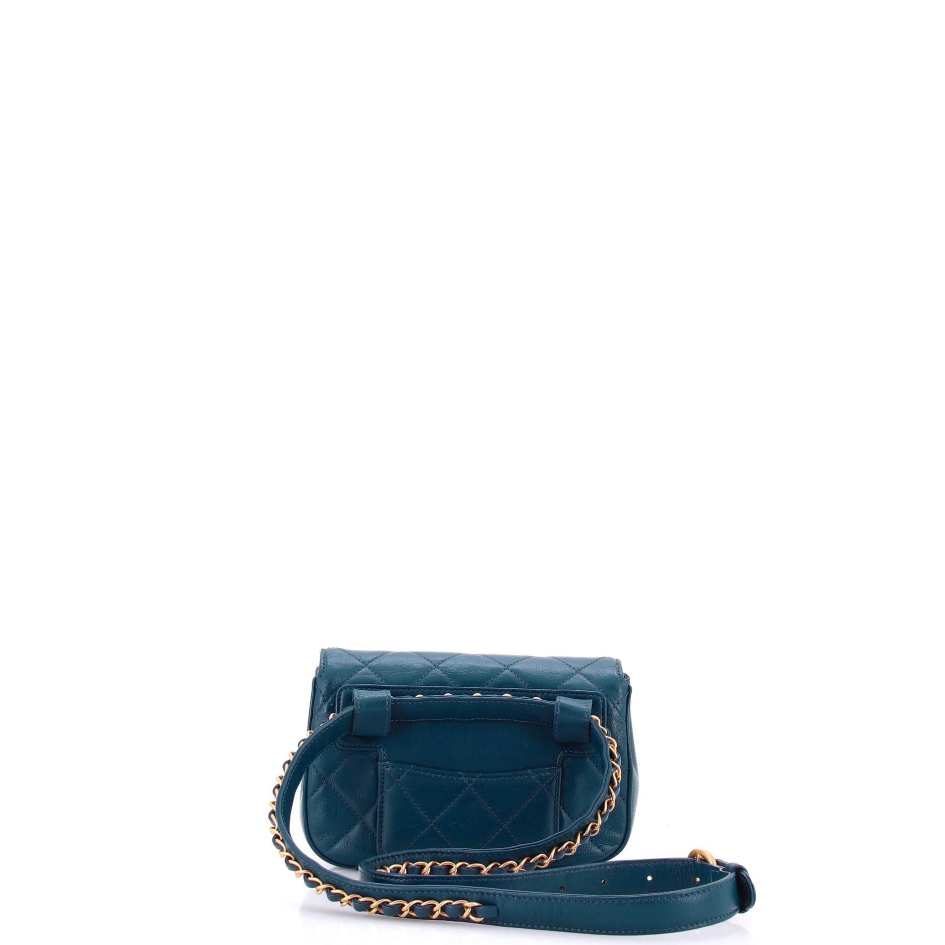 Chanel Chain infinity waist bag quilted lambskin Size ONE SIZE - 2 Thumbnail
