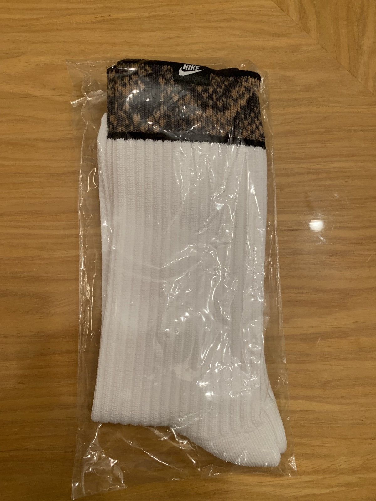 Nike ivory snake socks on sale