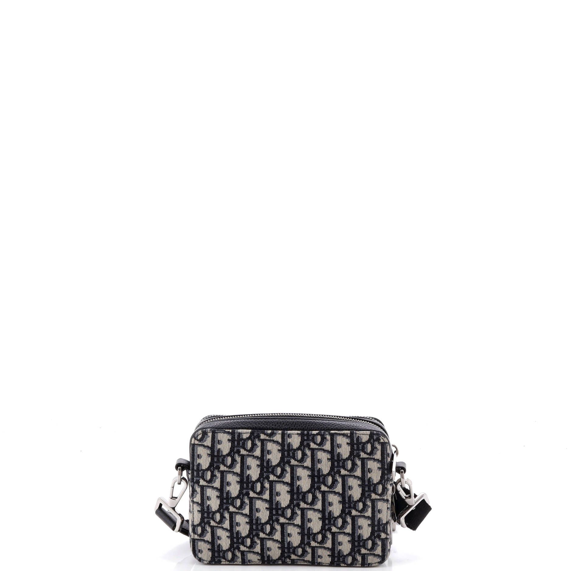 Dior Double zip crossbody pouch oblique canvas Size ONE SIZE - 2 Thumbnail