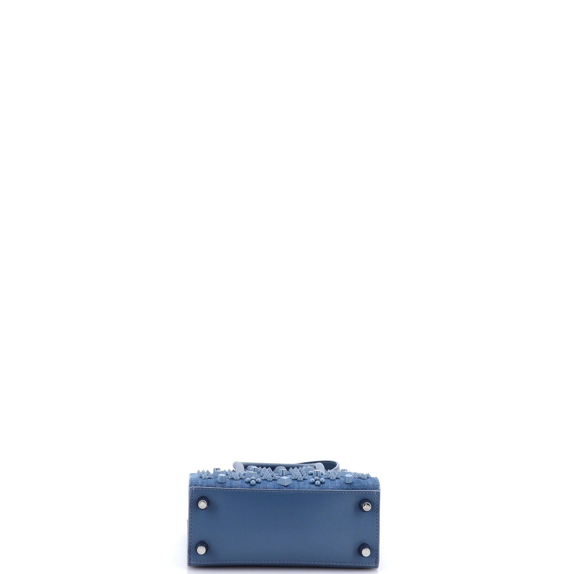 Christian Louboutin Paloma tote embellished denim small Size ONE SIZE - 3 Thumbnail