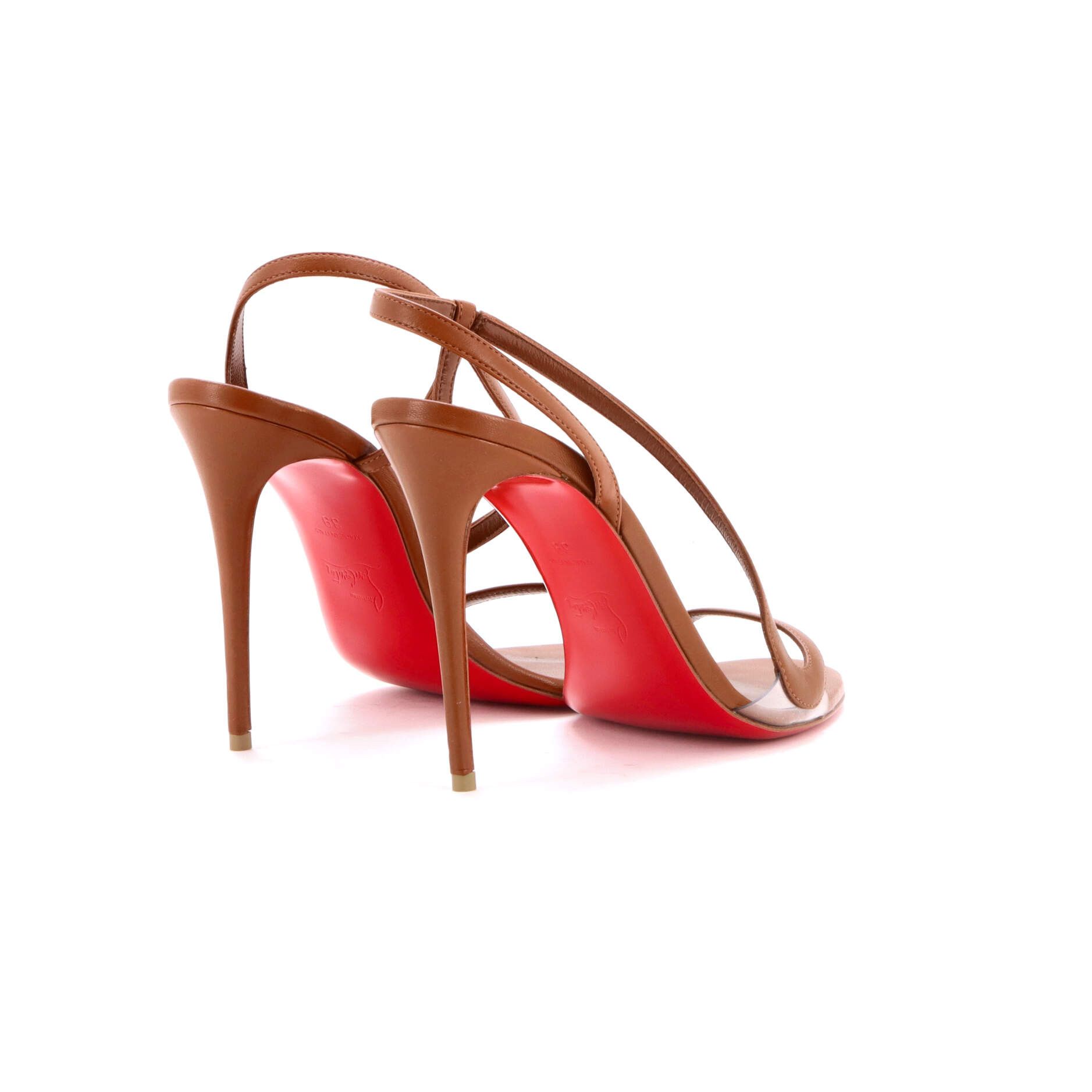 Christian Louboutin Women's rosalie slingback heeled sandals leather 100 Size ONE SIZE - 2 Thumbnail