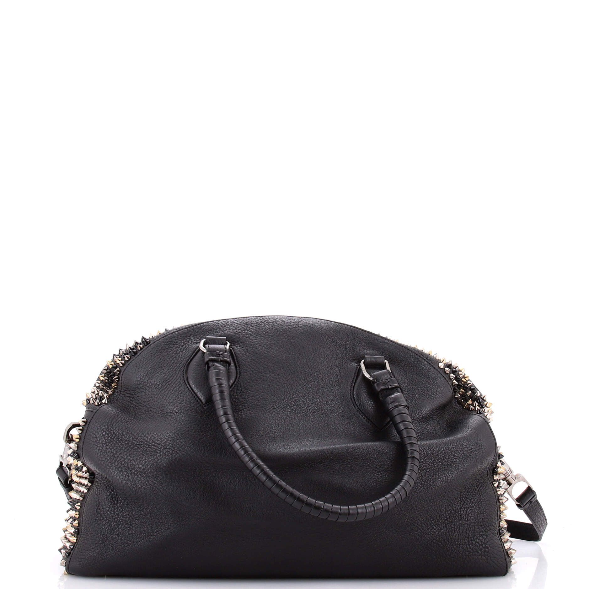 Christian Louboutin Panettone convertible satchel spiked leather large Size ONE SIZE - 2 Thumbnail