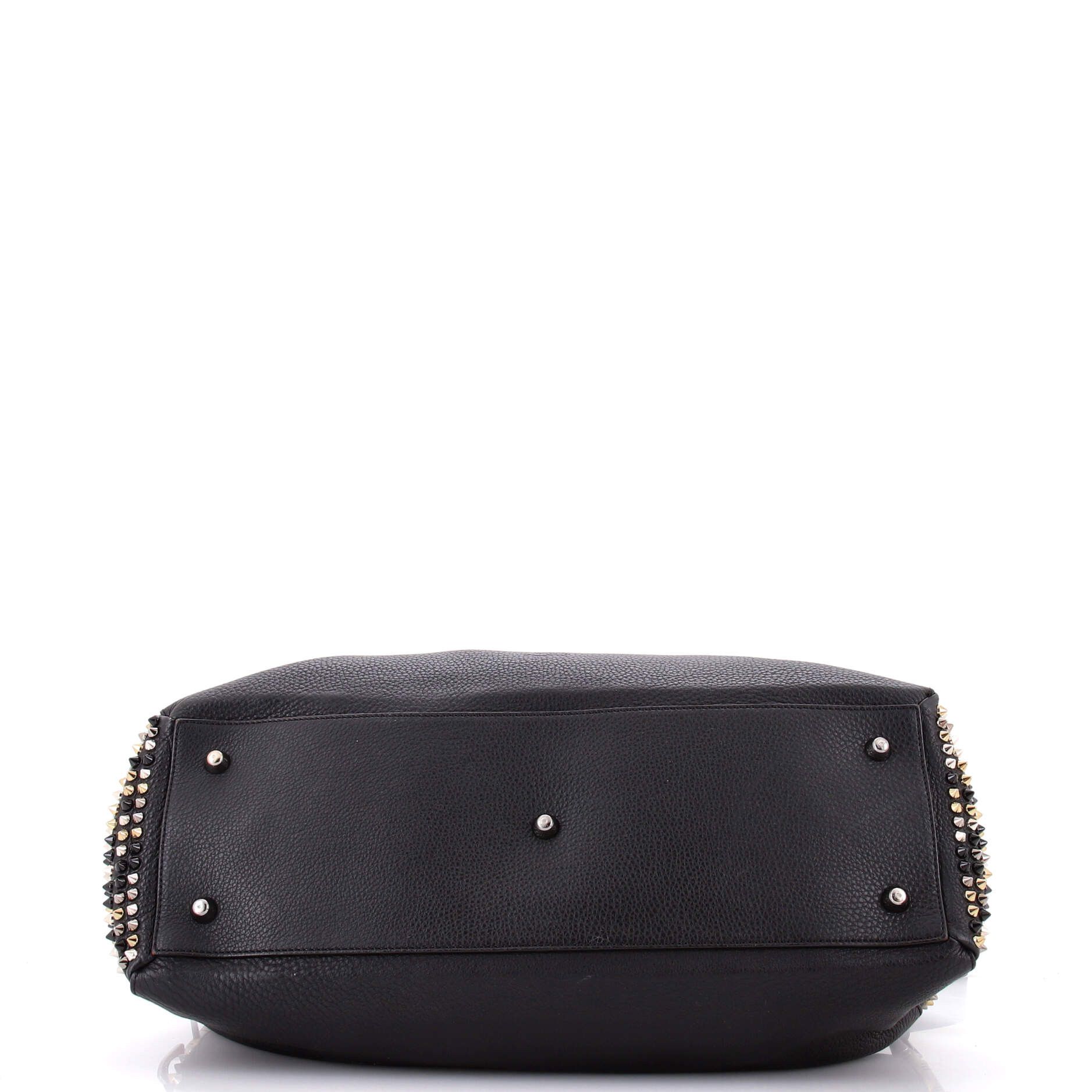 Christian Louboutin Panettone convertible satchel spiked leather large Size ONE SIZE - 3 Thumbnail