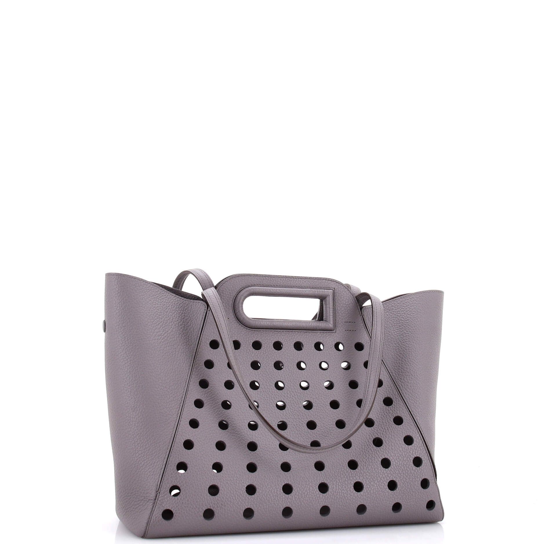 Delvaux L'airess tote perforated leather mm Size ONE SIZE - 2 Thumbnail
