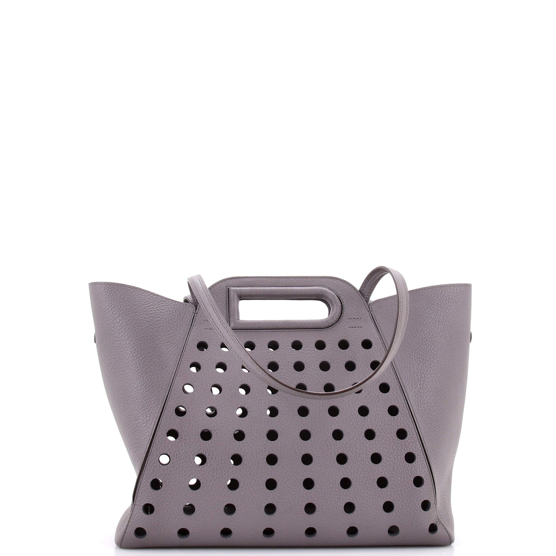 Delvaux L'airess tote perforated leather mm Size ONE SIZE - 3 Thumbnail