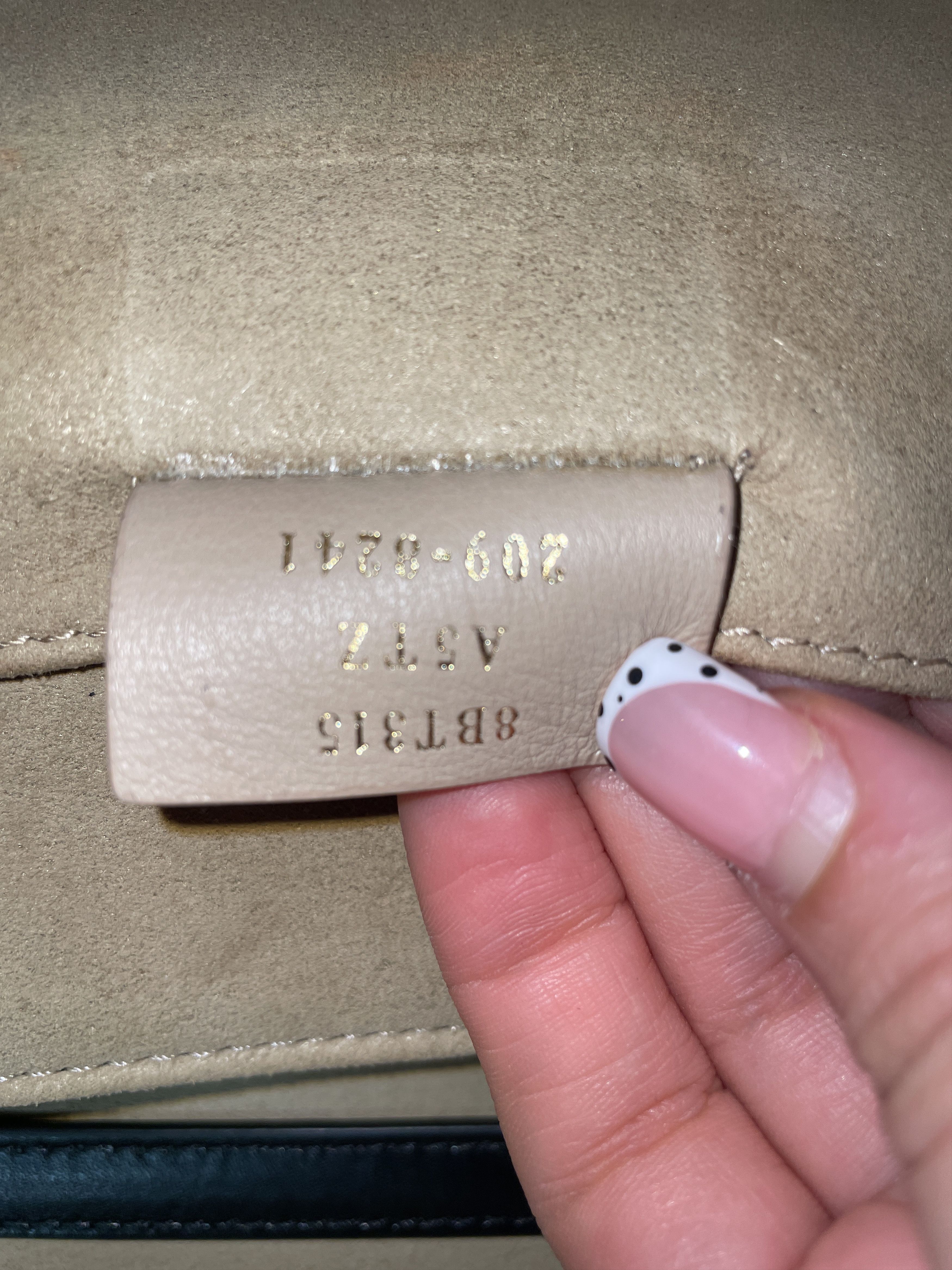 Fendi Kan u shoulder bag zucca embossed leather medium Size ONE SIZE - 8 Thumbnail
