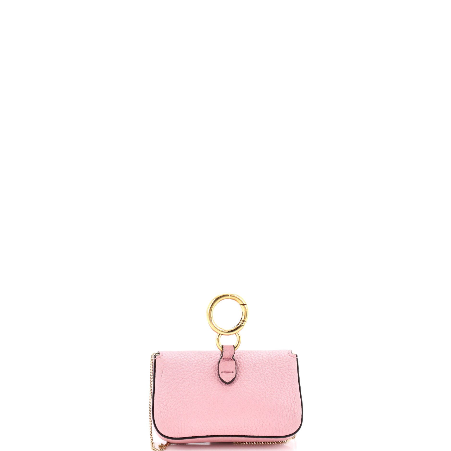 Fendi Chain baguette charm bag leather nano Size ONE SIZE - 2 Thumbnail
