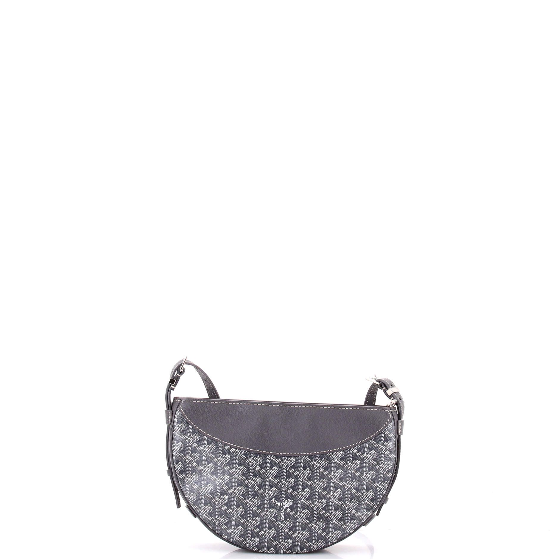 Goyard Hirondelle shoulder bag coated canvas and leather Size ONE SIZE - 2 Thumbnail