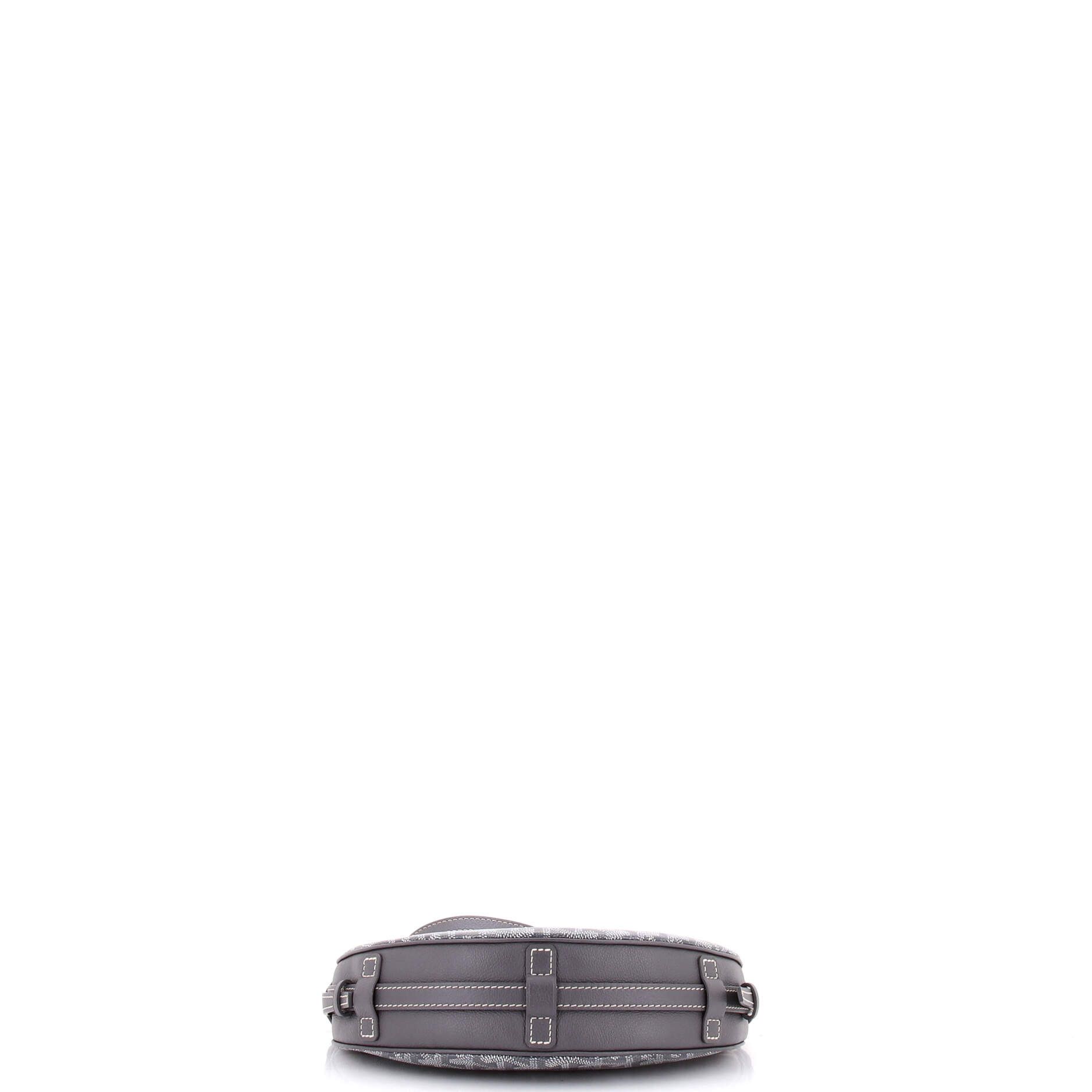 Goyard Hirondelle shoulder bag coated canvas and leather Size ONE SIZE - 3 Thumbnail